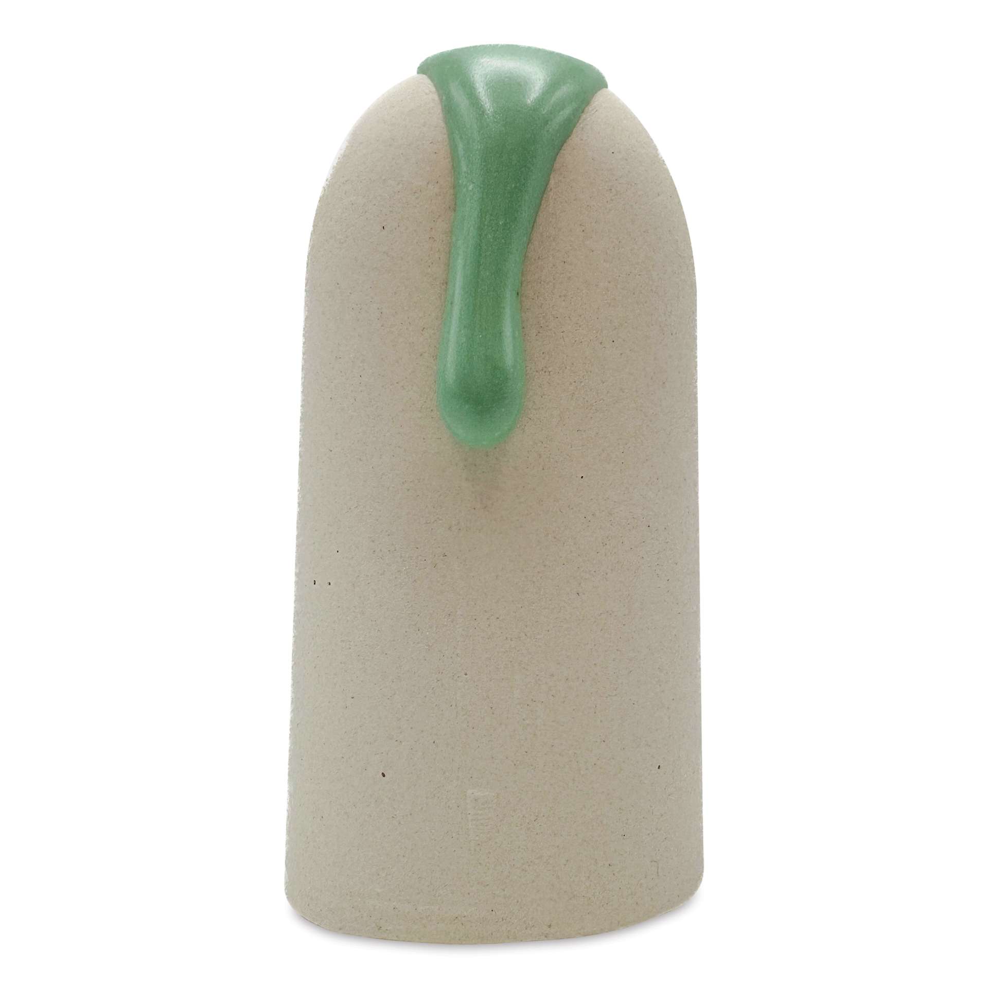 Ritual Glaze Melt Gloop Glaze - Pastel Turquoise - finished example