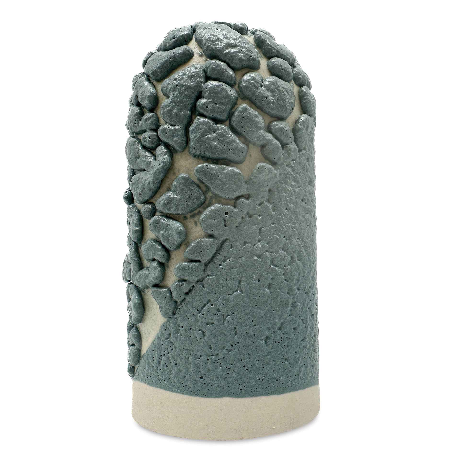 Ritual Glaze Moon Rocks Glaze - Charcoal - finished example