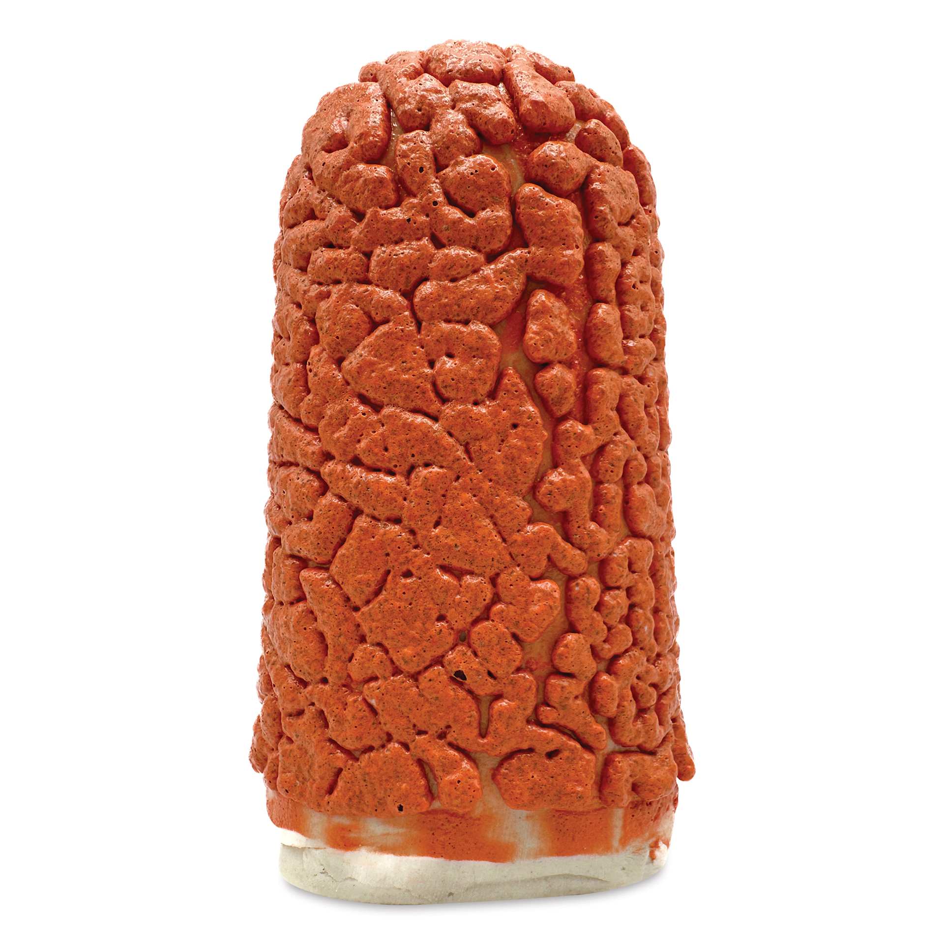 Ritual Glaze Moon Rocks Glaze - Orange - finished example