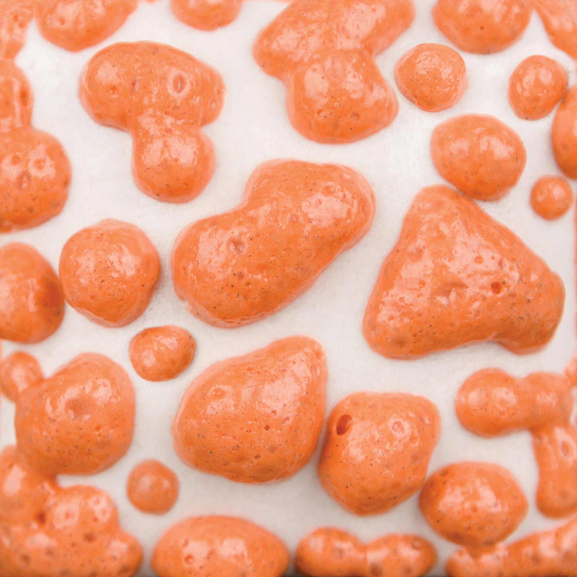 Ritual Glaze By Mayco Moon Rocks Glaze - Orange, 16 oz fired to cone 6 oxidation