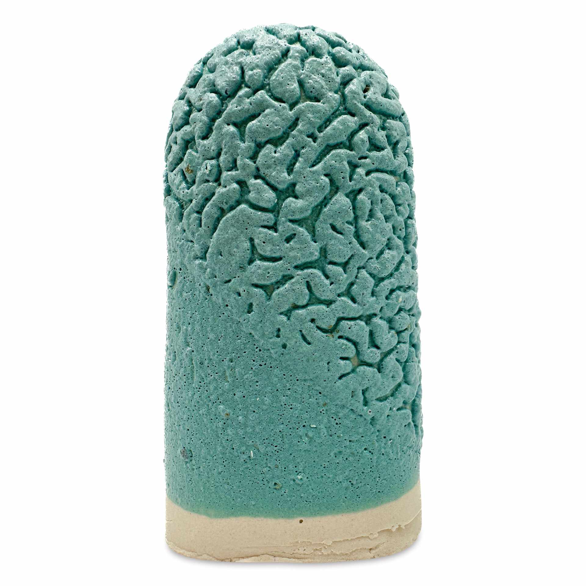 Ritual Glaze Moon Rocks Glaze - Turquoise - finished example