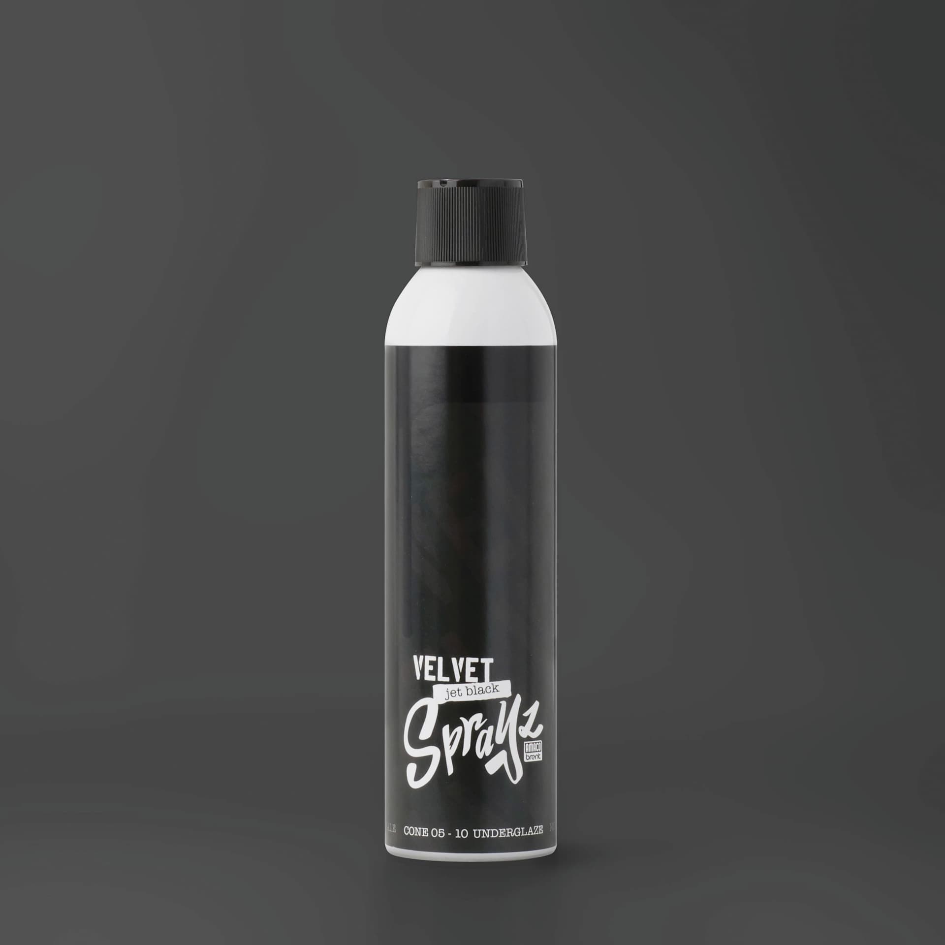 Amaco Velvet Sprayz Underglaze - Jet Black