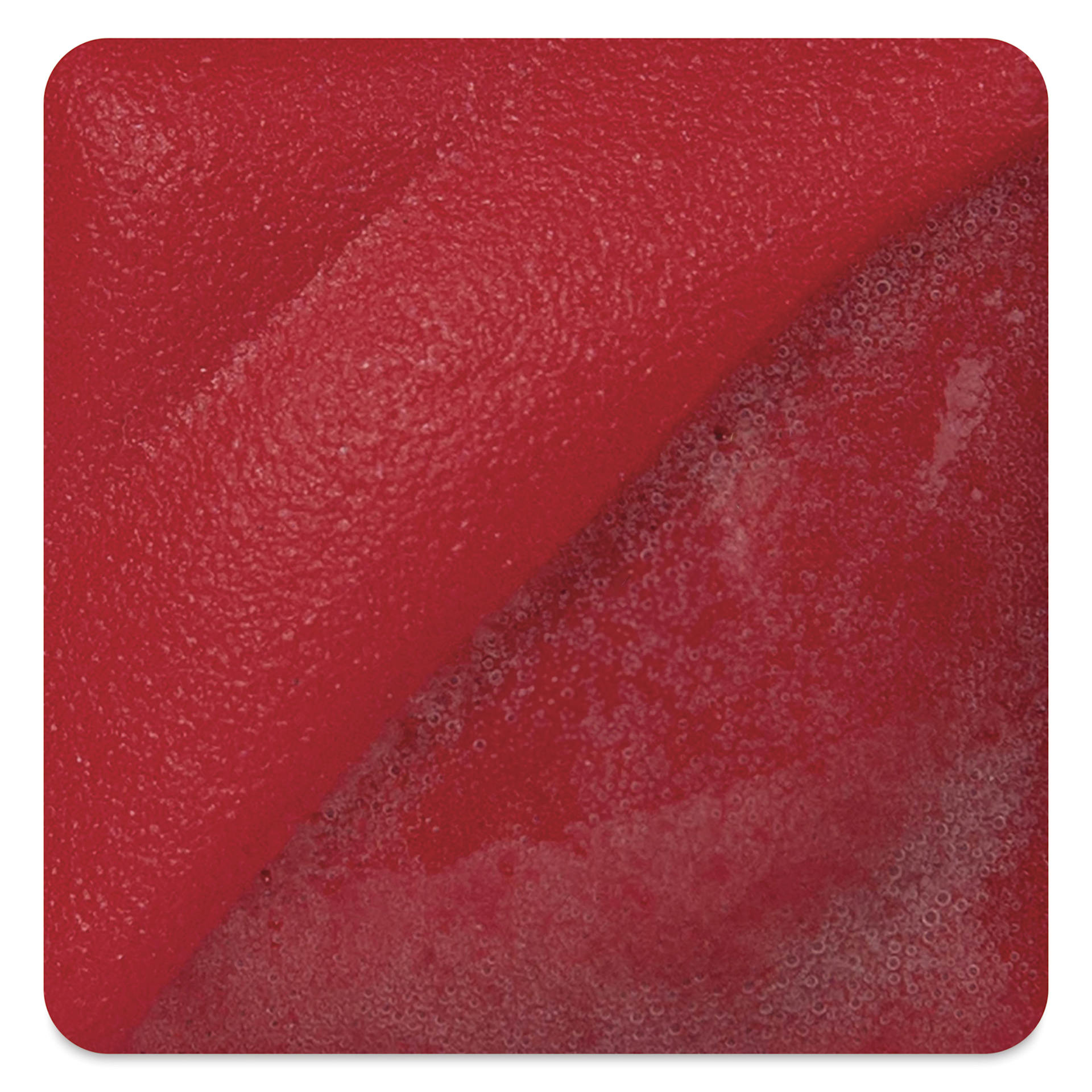 Amaco Velvet Sprayz Underglaze - Bright Red - Fired to Cone 10