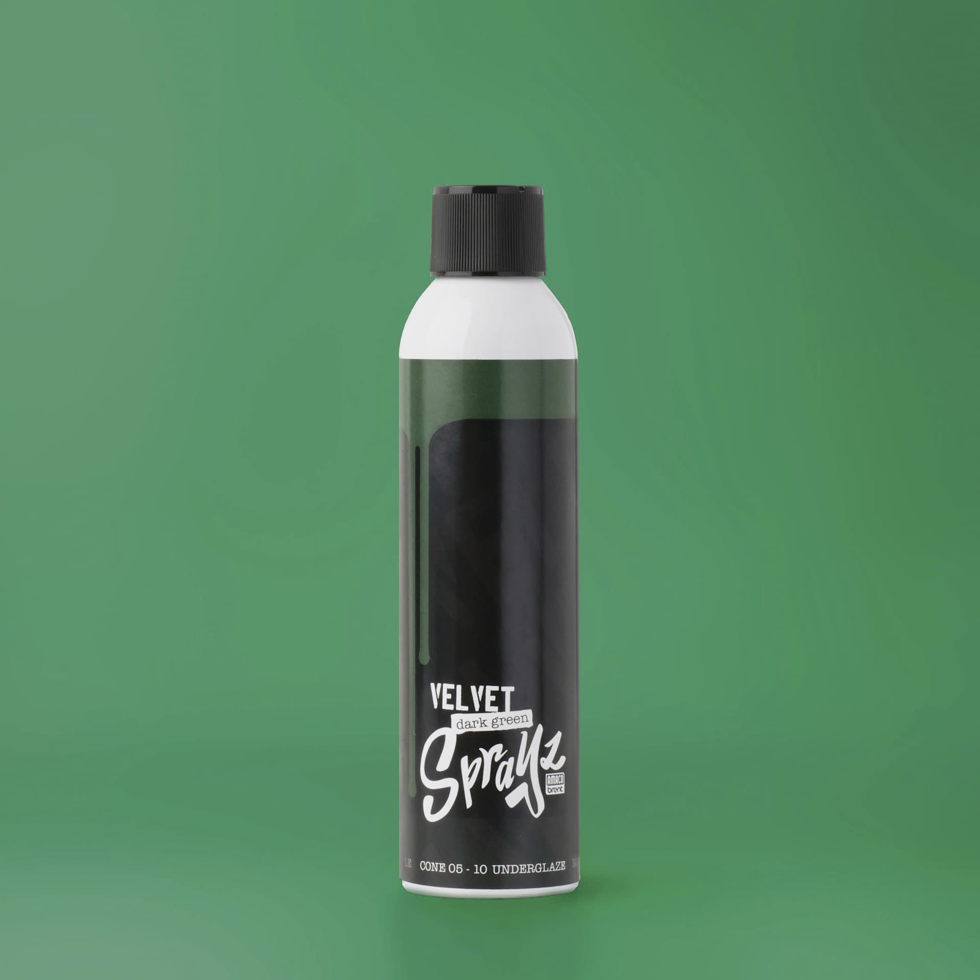 Amaco Velvet Sprayz Underglaze - Dark Green, 10 oz