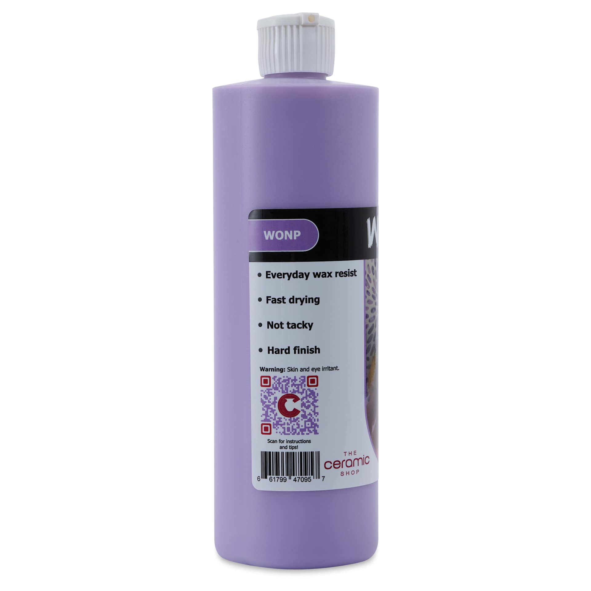The Ceramic Shop Wax On Wax Resist - 16 oz - back
