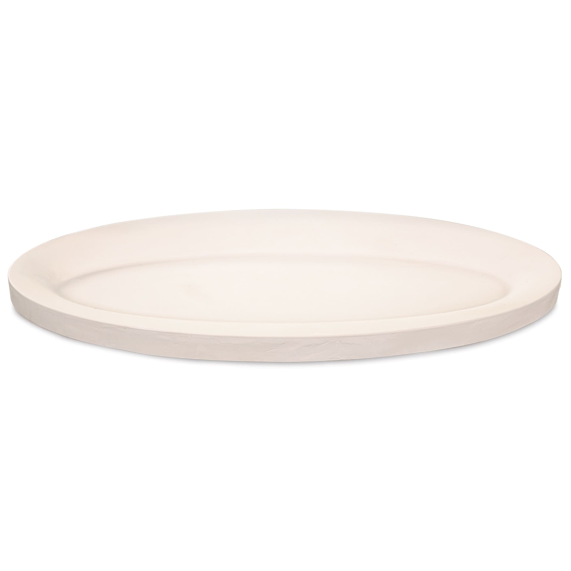 The Ceramic Shop Long Oval Dessert Slump Mold - 22" x 8"