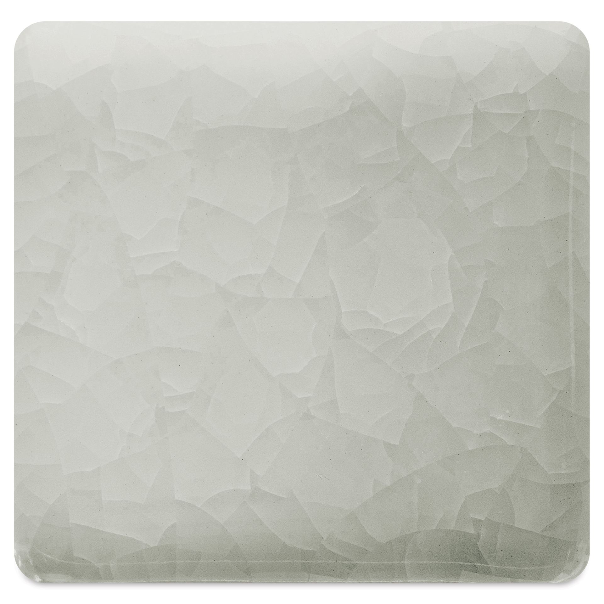 Amaco Kiln Ice Glaze - Snow Drift - glaze over #16 white chocolate clay
