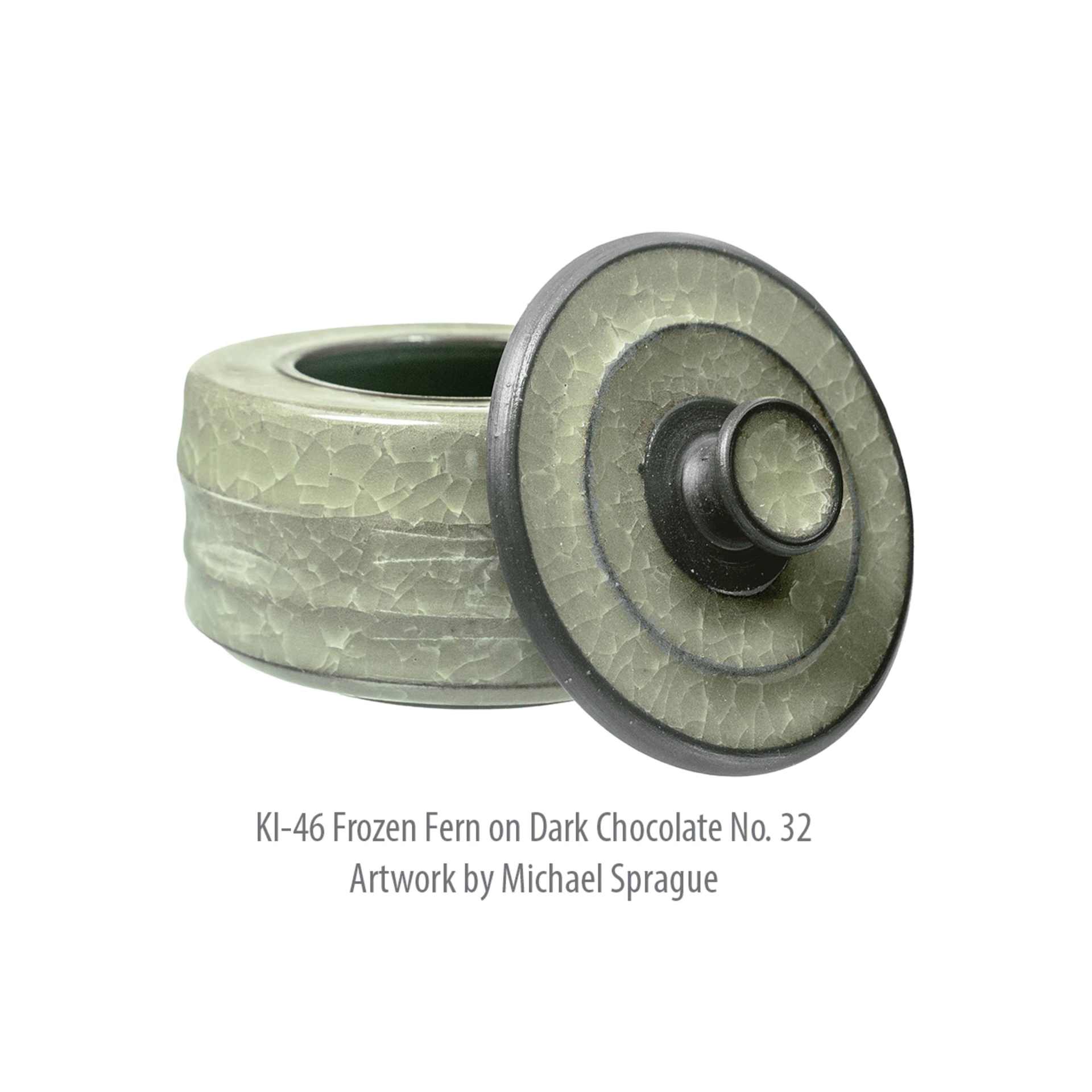 KI-46 Frozen Fern on Dark Chocolate No. 32 Artwork by Michael Sprague