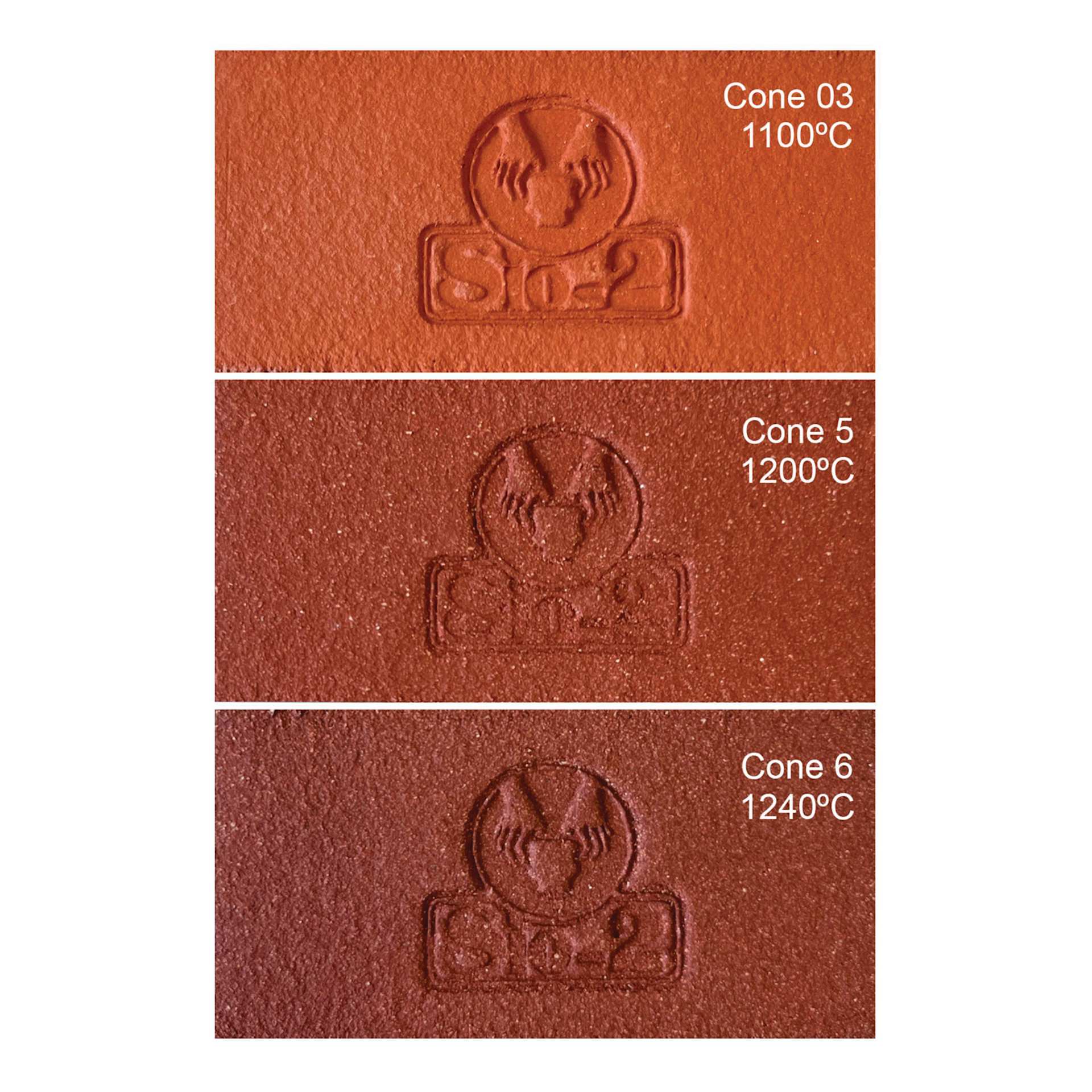 Sio-2 Marte Sculpture Clay - Red - Cone 03, 5, and 6