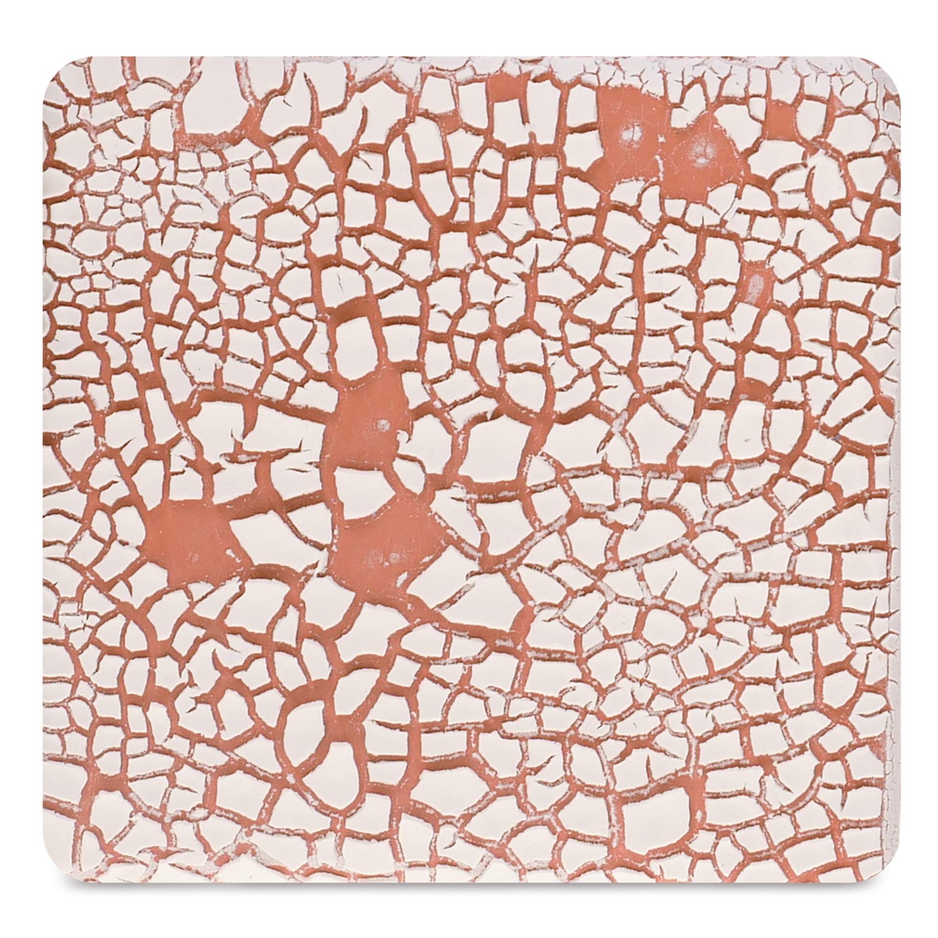 Amaco Crawls Glaze - CR-12 Speckled White - 2 coats fired to cone 05 oxidation