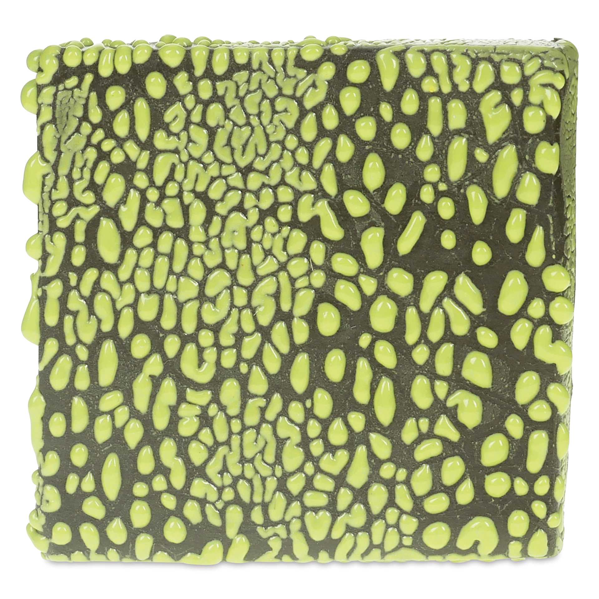 Amaco Crawls Glaze - CR-41 Lime - 1 coat fired to cone 5 oxidation