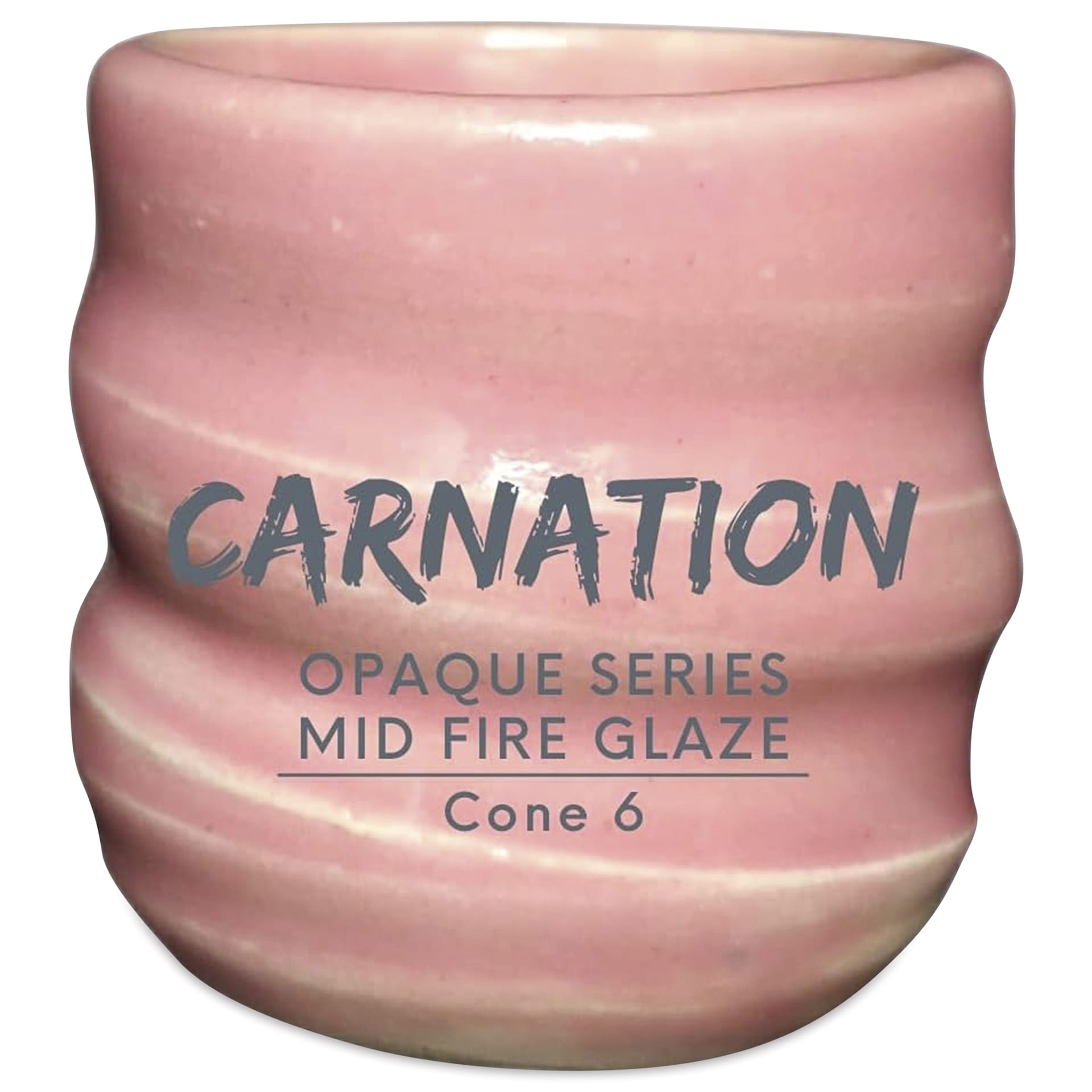 Penguin Pottery Opaque Series Mid-Fire Glaze - Set of 8, Carnation