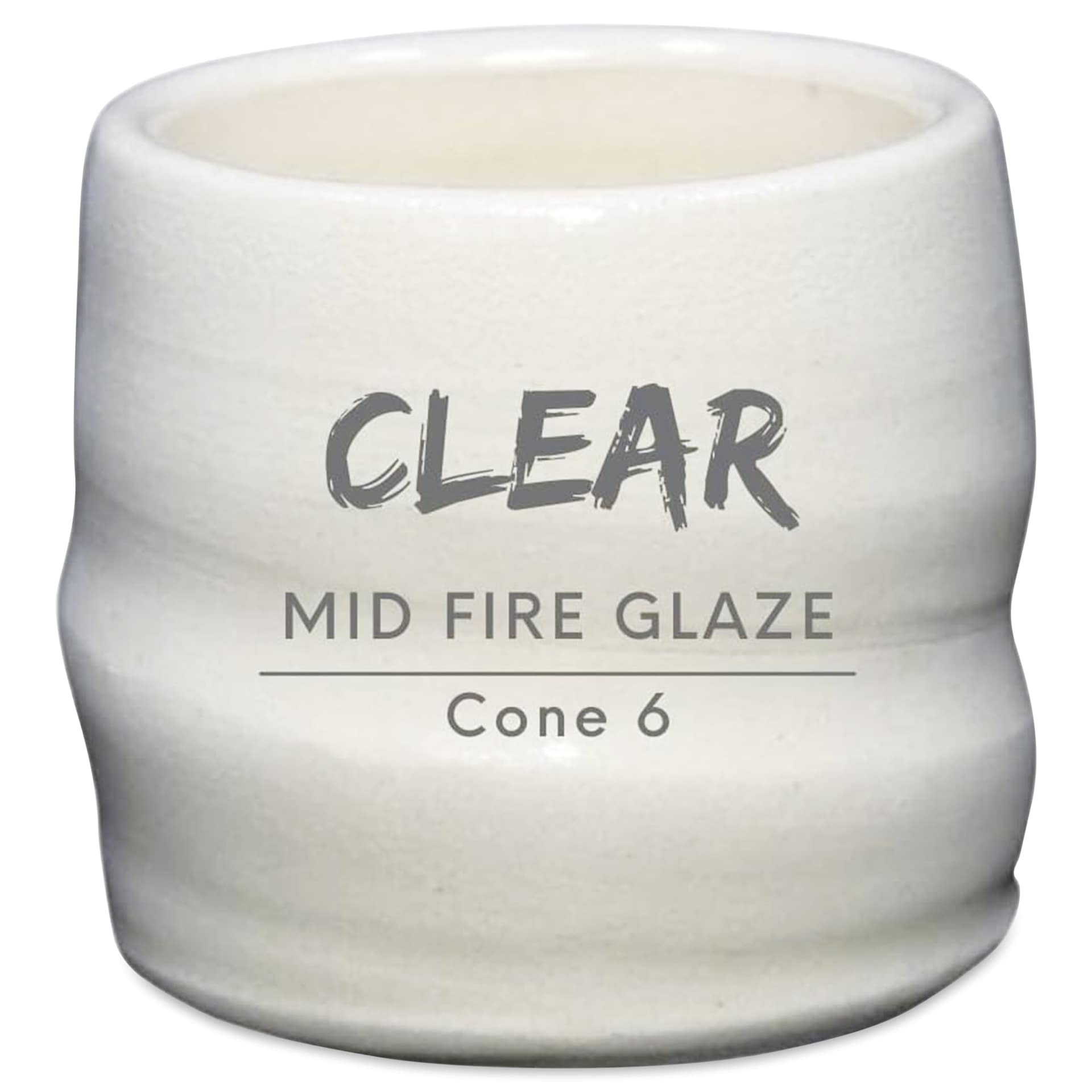 Penguin Pottery Opaque Series Mid-Fire Glaze - Set of 8, Clear