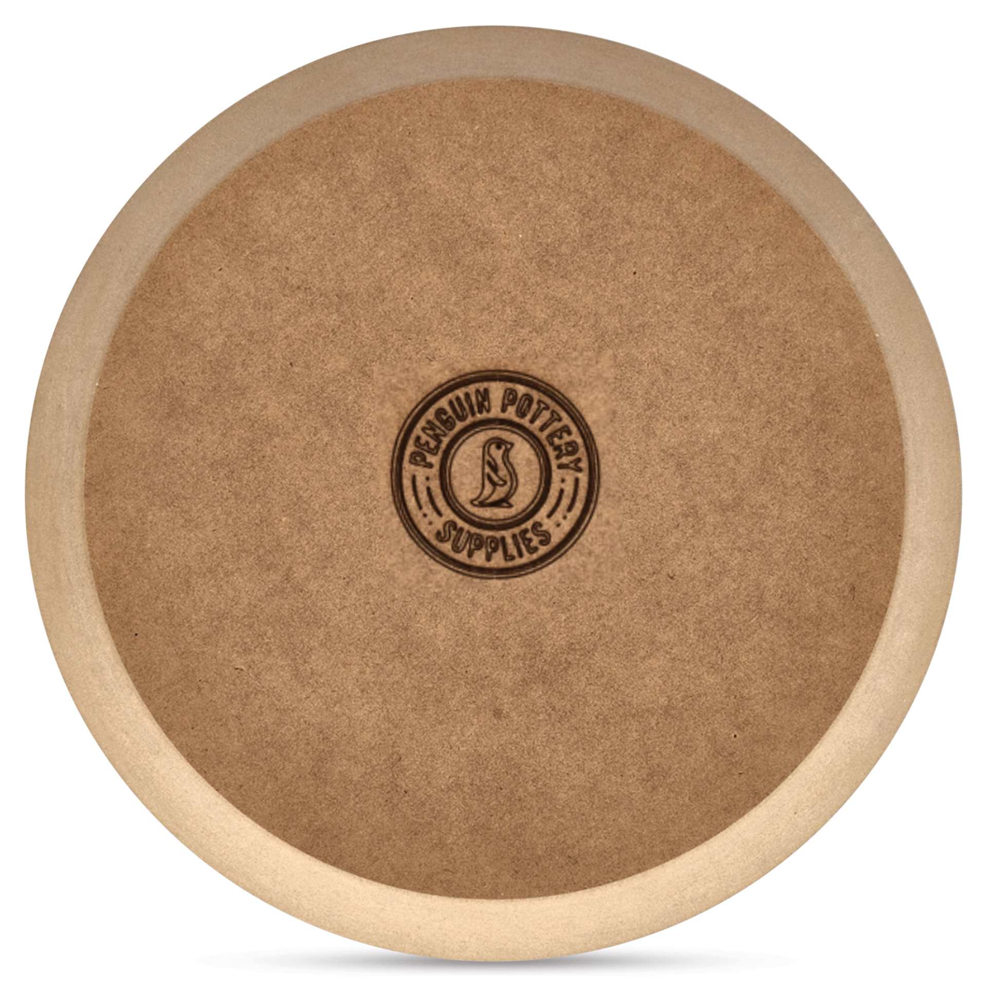 Penguin Pottery Mold - Round, 8" x 3/4"