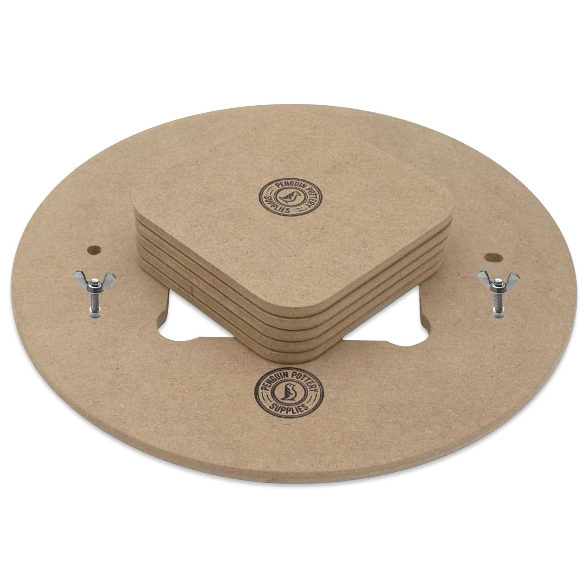Penguin Pottery Heavy-Duty Bat System - 14" Base, 5 Inserts