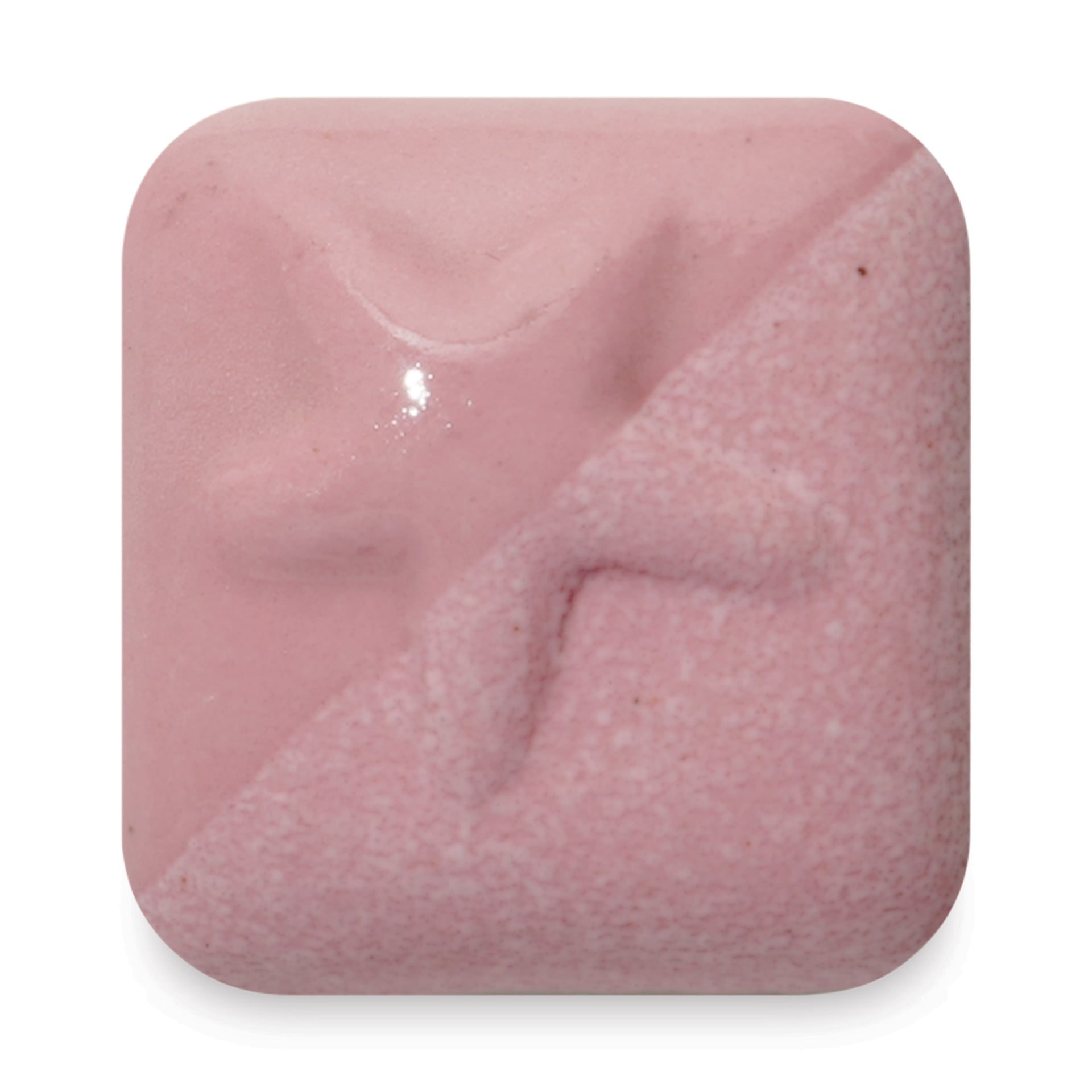 Laguna New Silky Underglaze - Flamingo, 4 oz fired to cone 6 oxidation