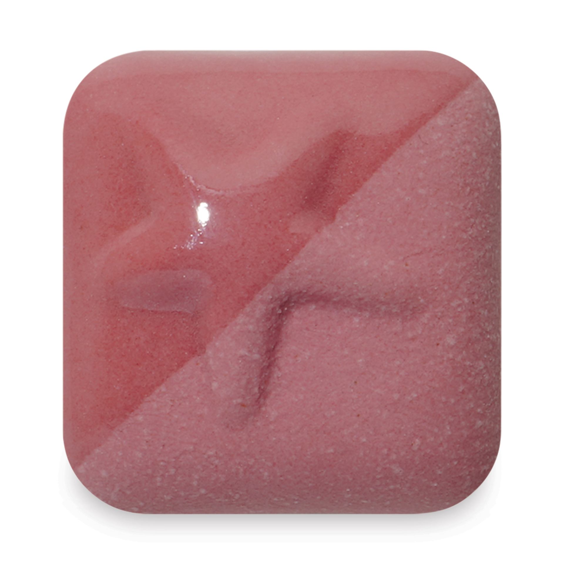 Laguna New Silky Underglaze - Dusty Rose, 4 oz fired to cone 6 oxidation