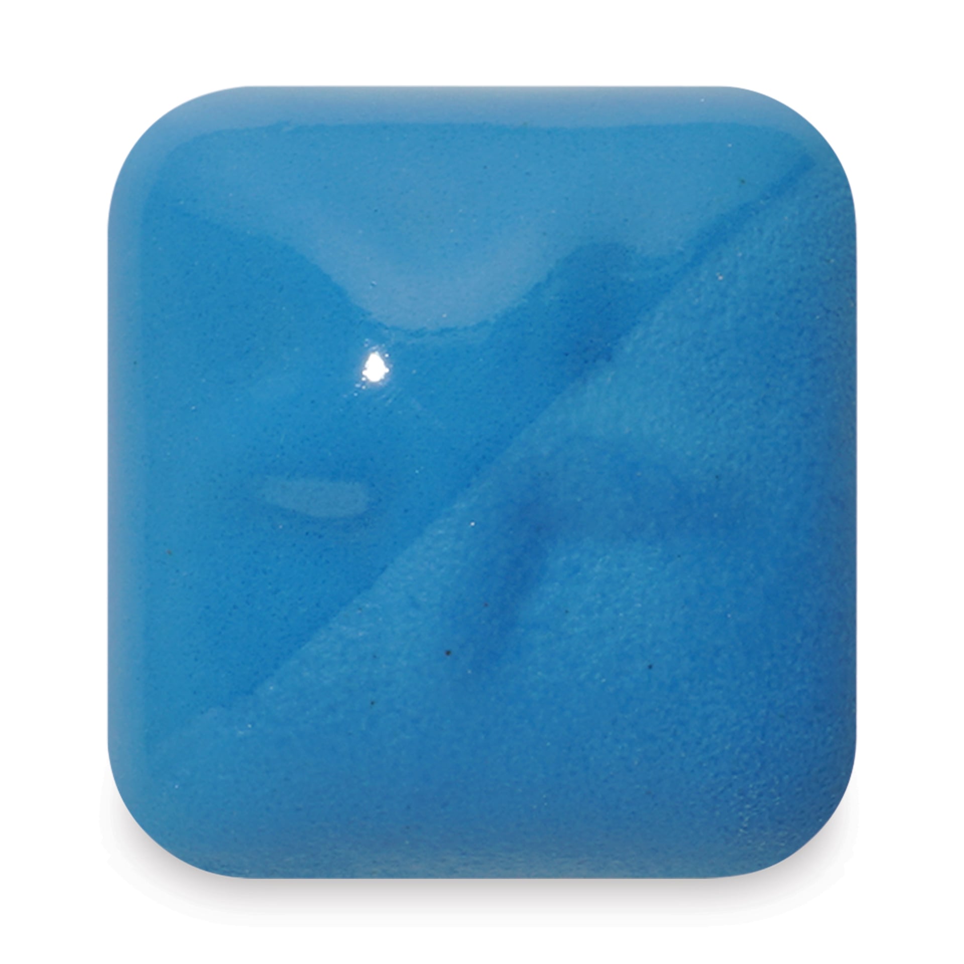 Laguna New Silky Underglaze - Blue Jay, 4 oz fired to cone 6 oxidation