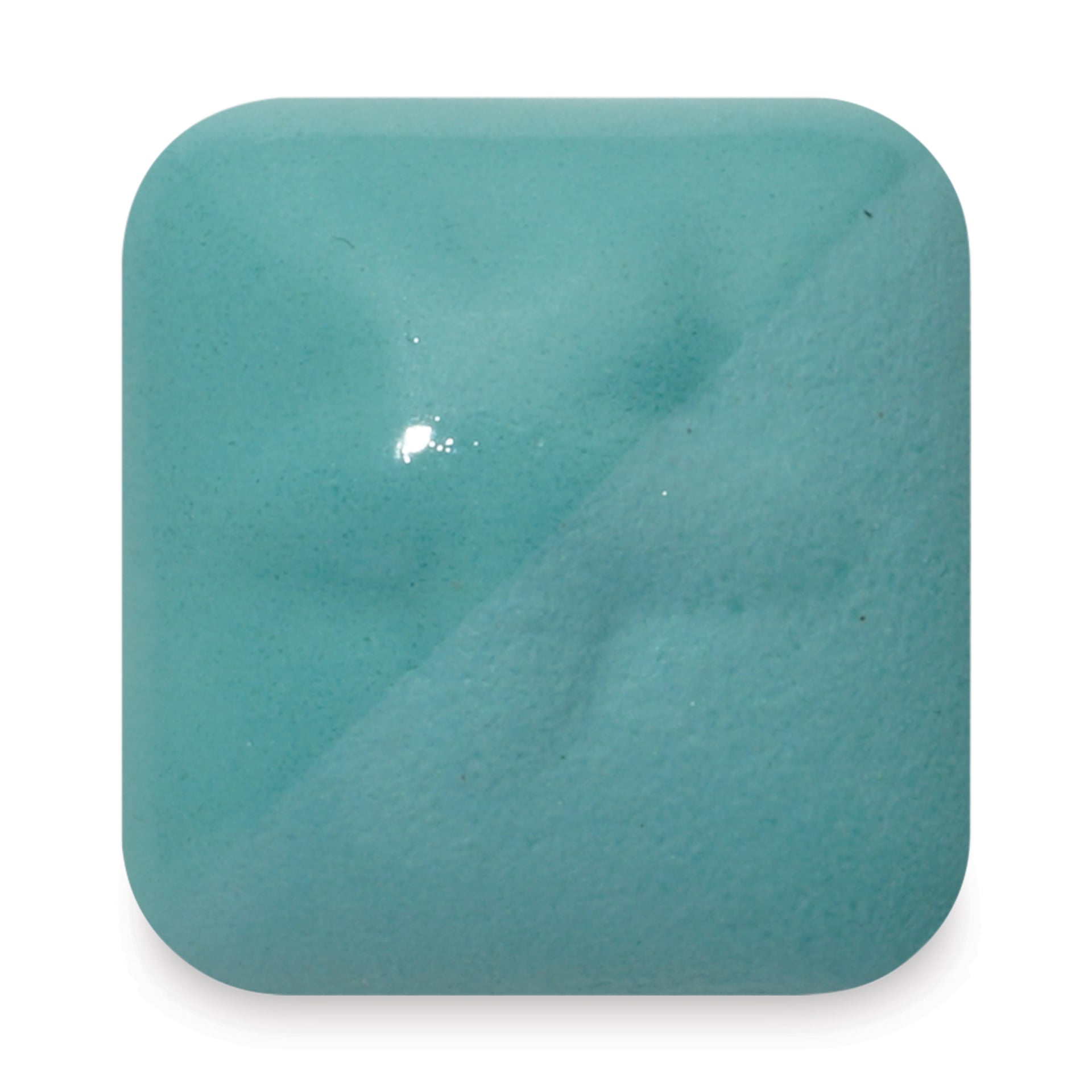 Laguna New Silky Underglaze - Aqua, 16 oz fired to cone 6 oxidation