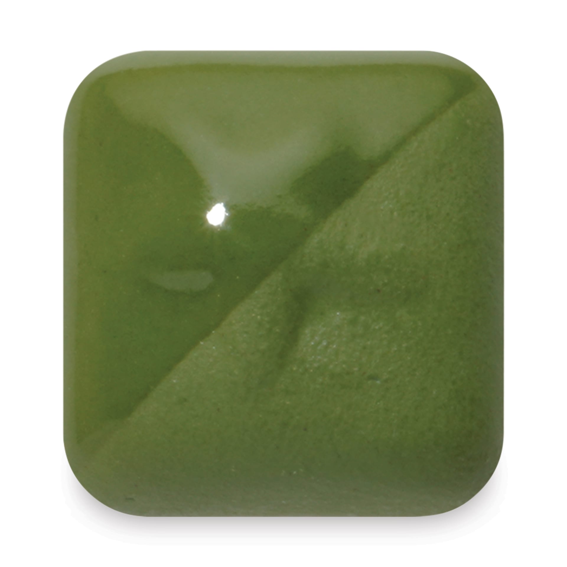 Laguna New Silky Underglaze - Clover, 4 oz fired to cone 6 oxidation