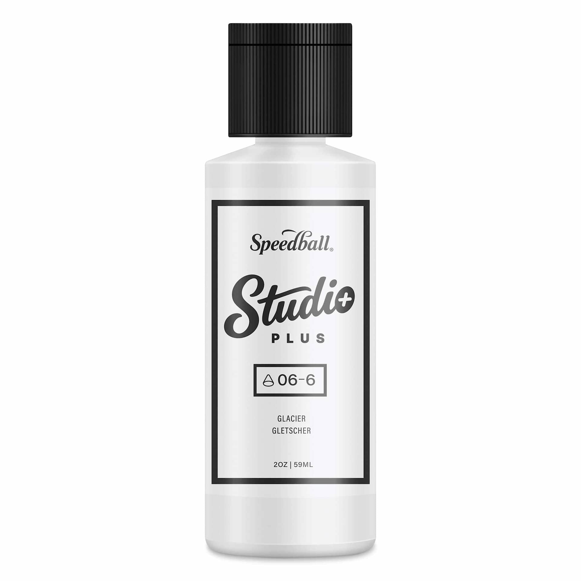 Speedball Studio Plus Glaze - Glacier, 2 oz