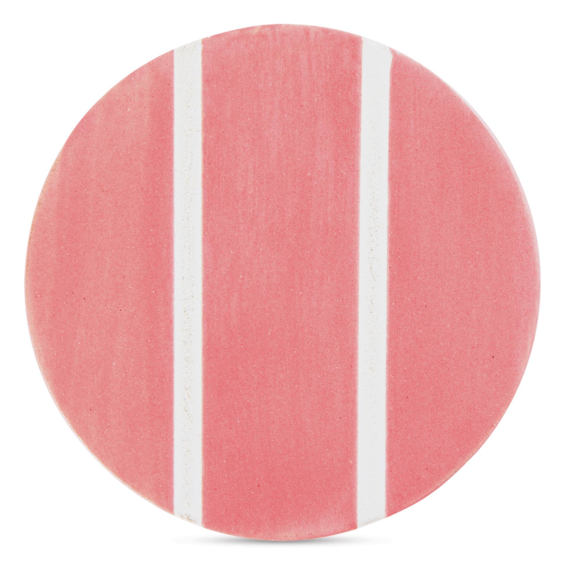 Speedball Studio Plus Glaze - Pink Sunset, 16 oz one, two, and three coat comparison