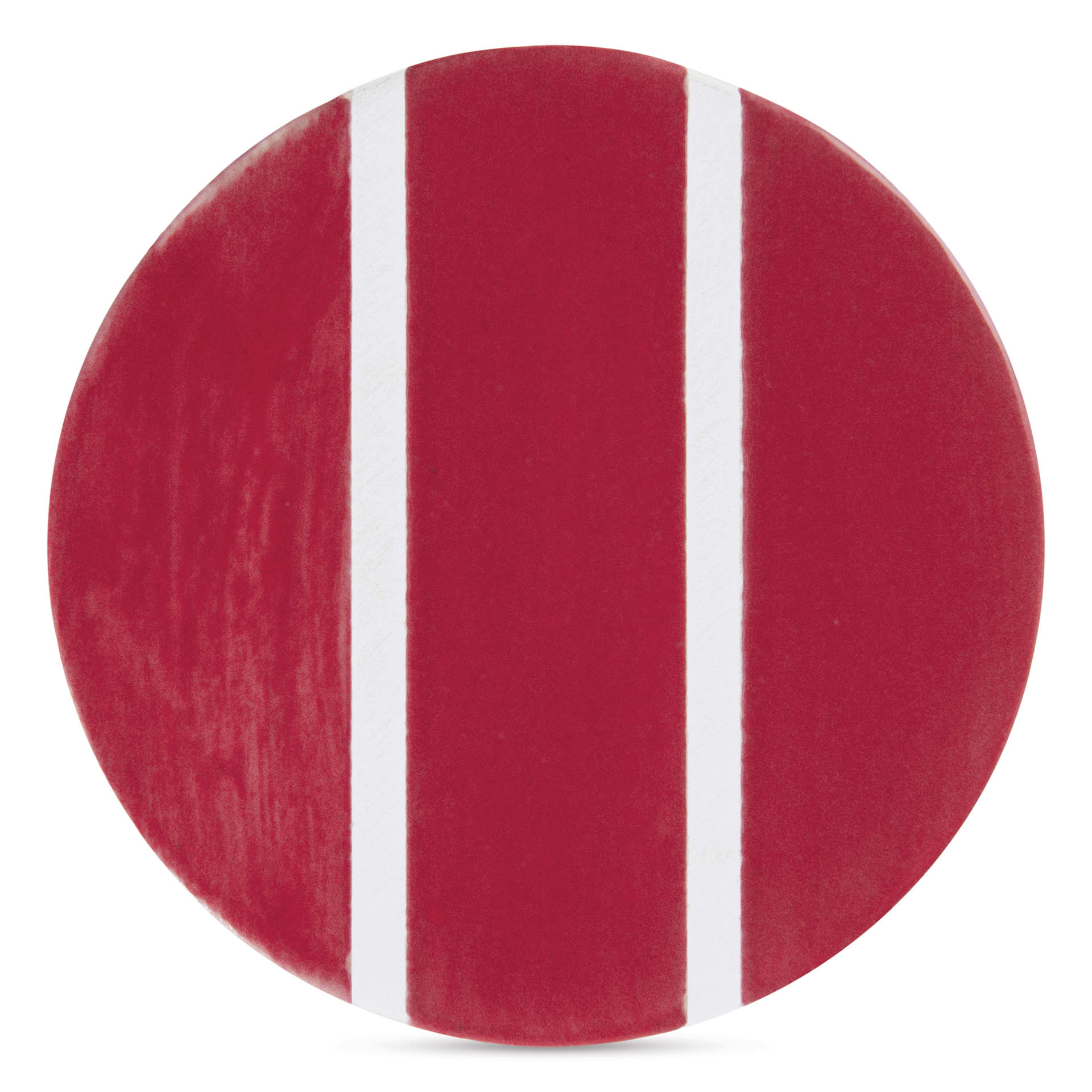 Speedball Studio Plus Glaze - Sangria, 16 oz one, two, and three coat comparison