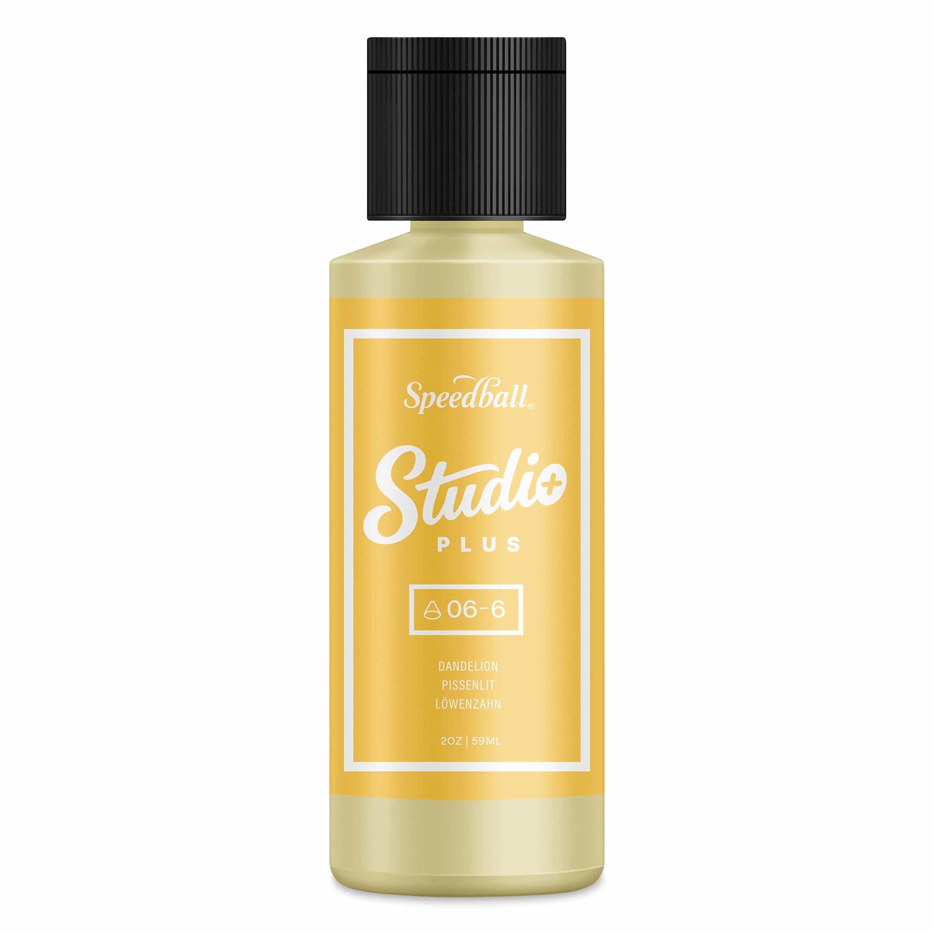 Speedball Studio Plus Glaze - Dandelion, 2 oz