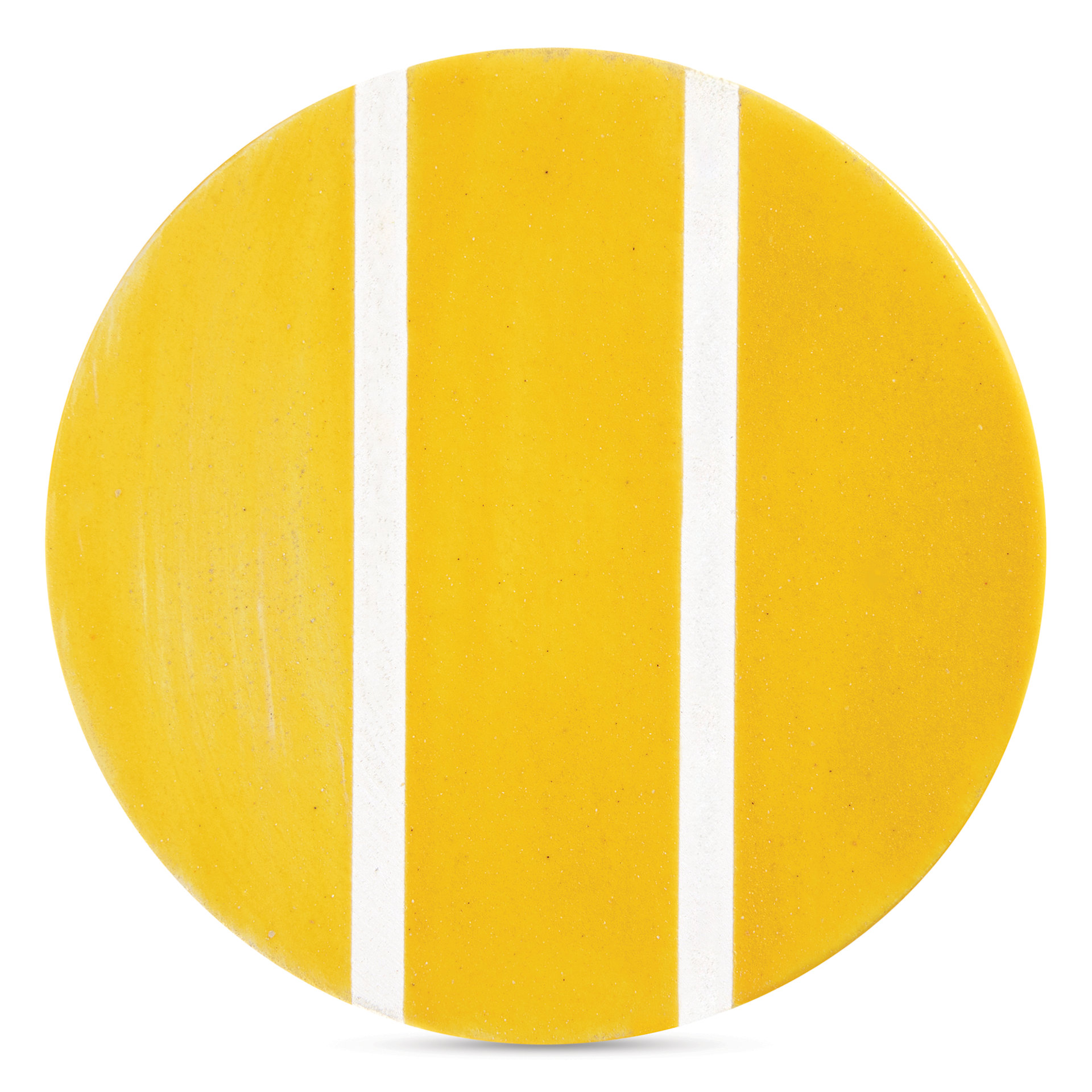 Speedball Studio Plus Glaze - Dandelion, 16 oz one, two, and three coat comparison
