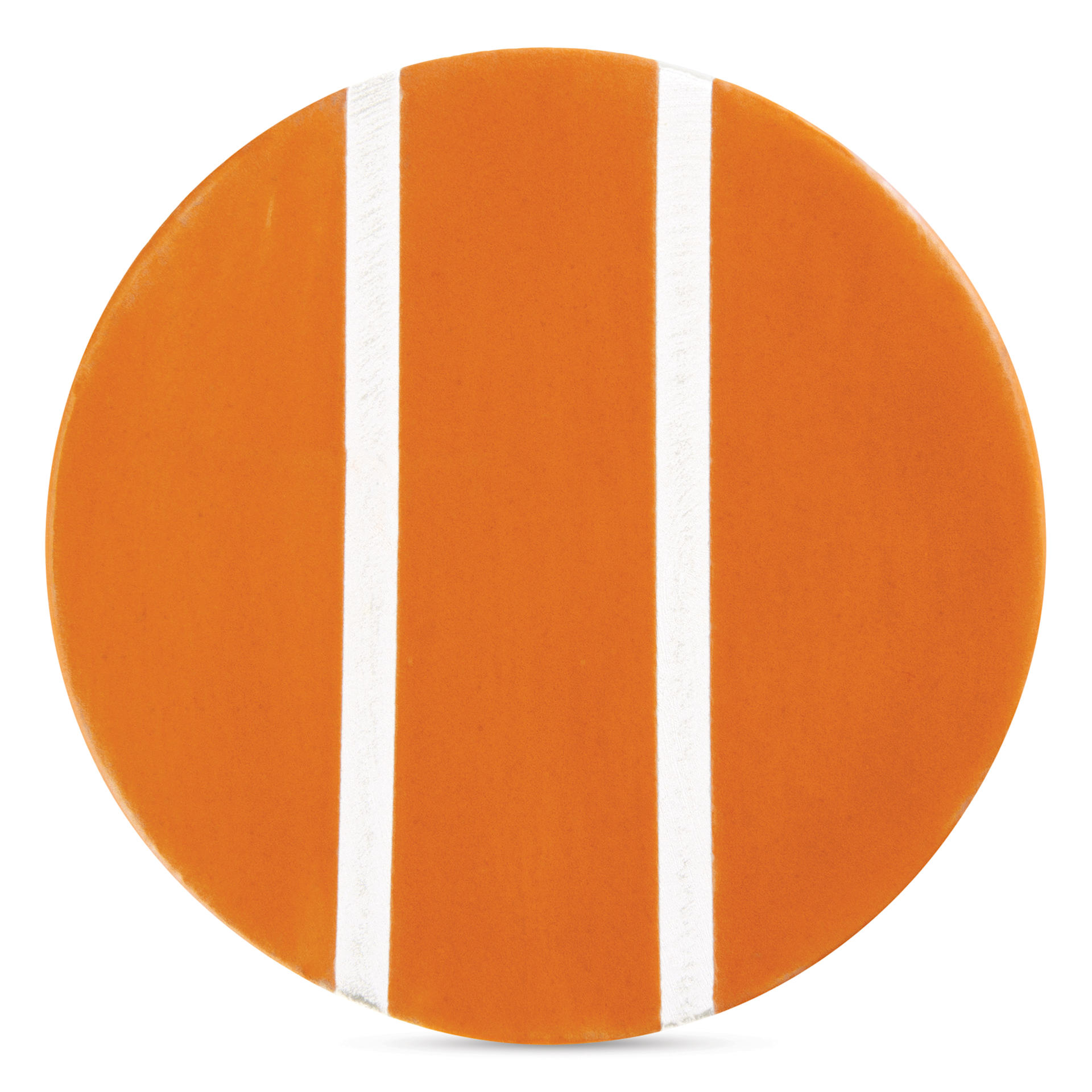Speedball Studio Plus Glaze - Tangerine, 2 oz one, two, and three coat comparison