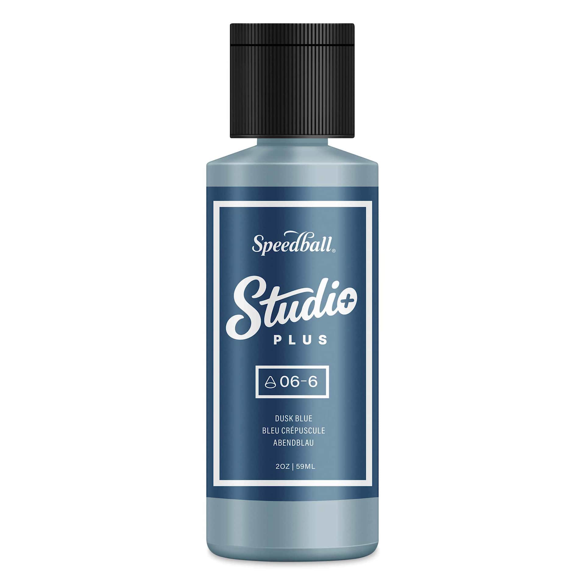 Speedball Studio Plus Glaze - Dusk Blue, 2 oz