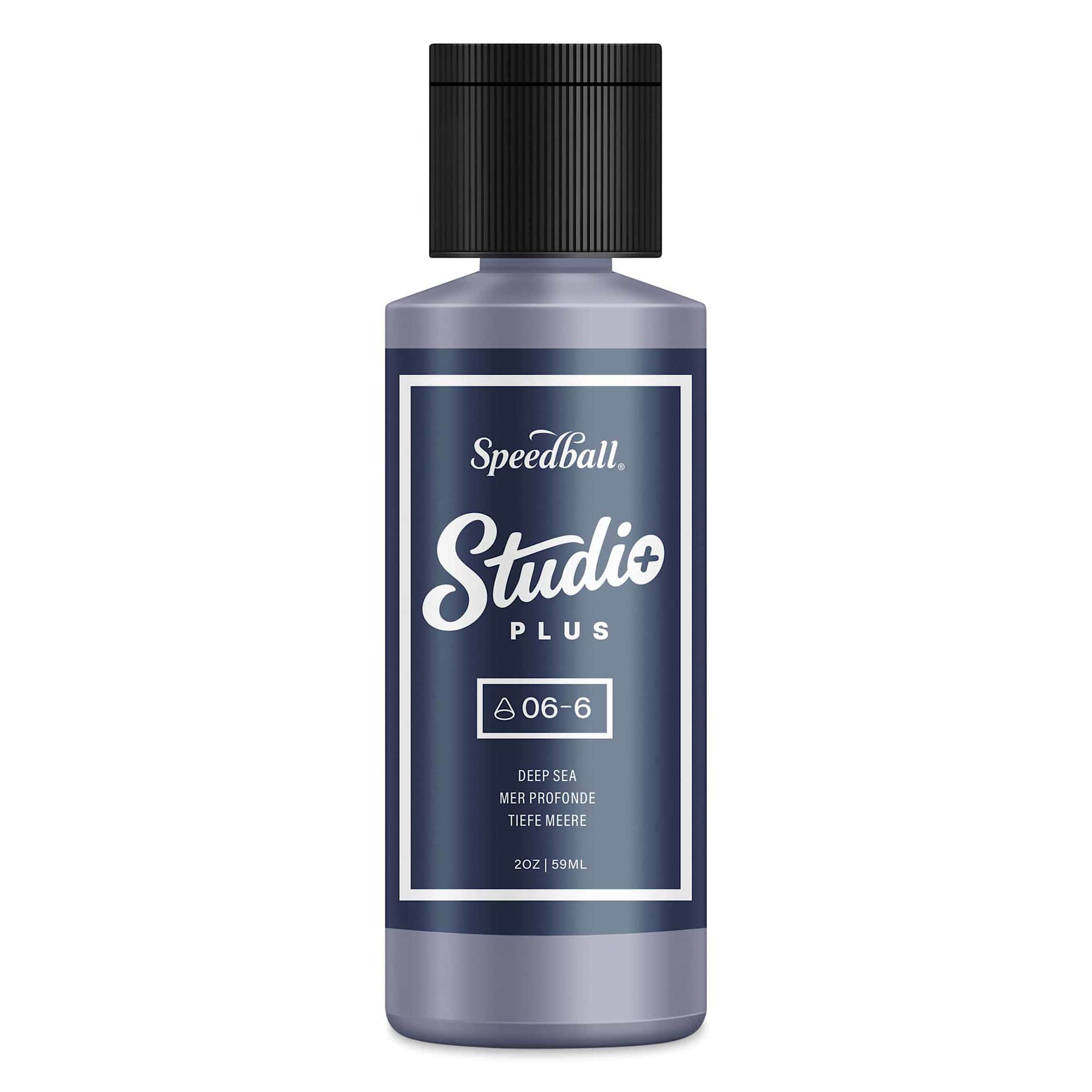 Speedball Studio Plus Glaze - Deep Sea, 2 oz