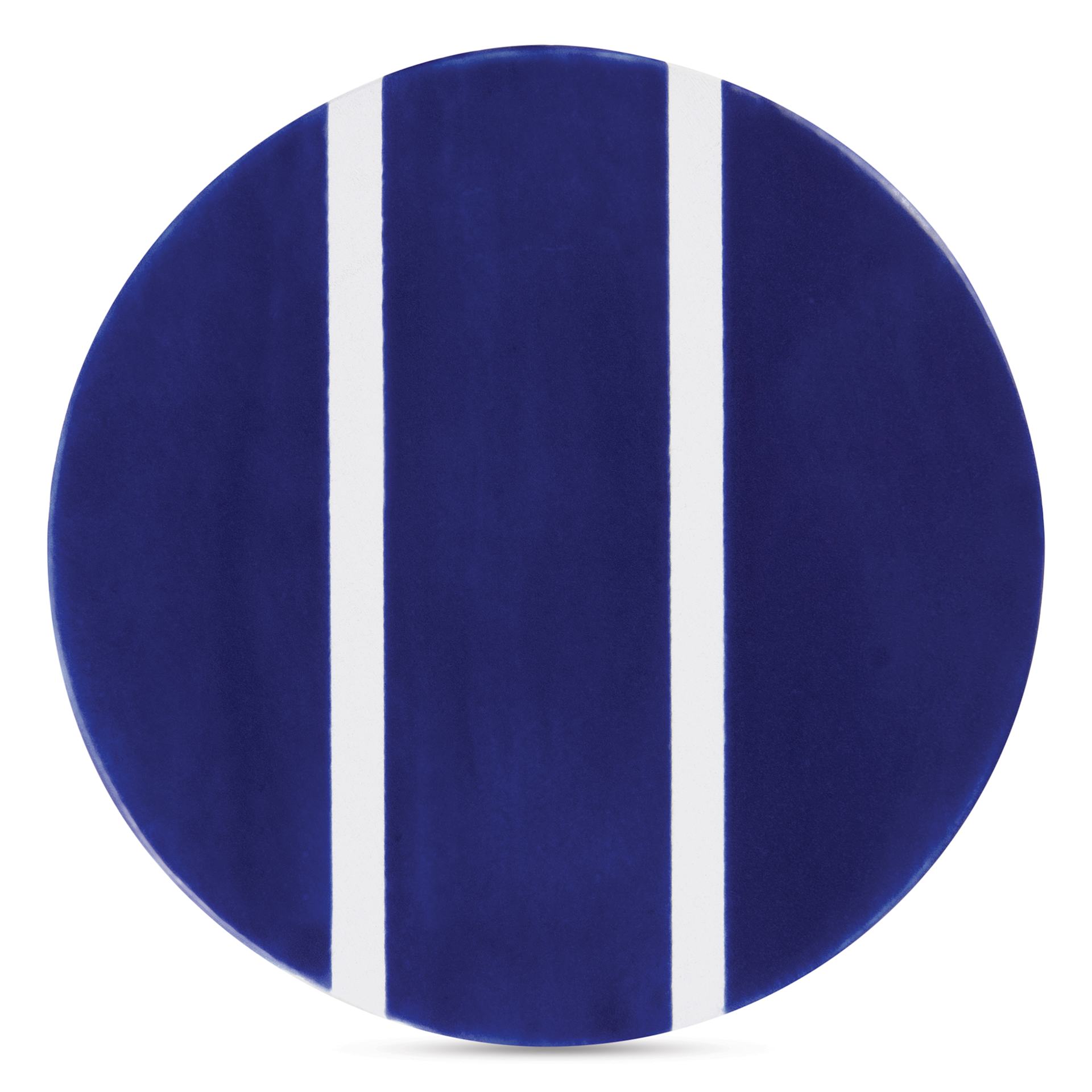 Speedball Studio Plus Glaze - Lapis Lazuli, 2 oz one, two, and three coat comparison