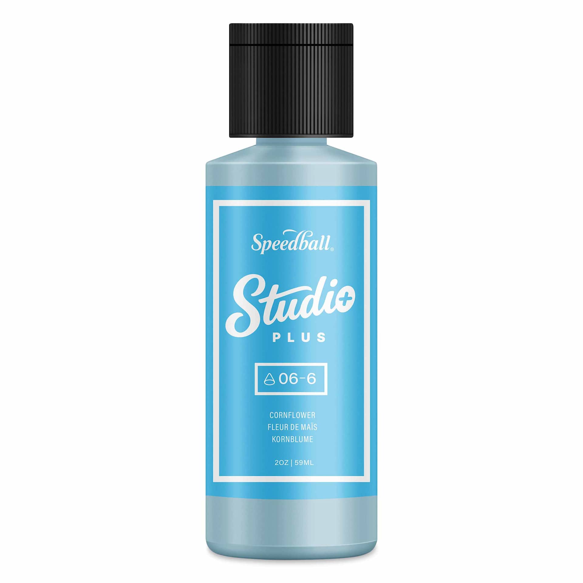 Speedball Studio Plus Glaze - Cornflower, 2 oz