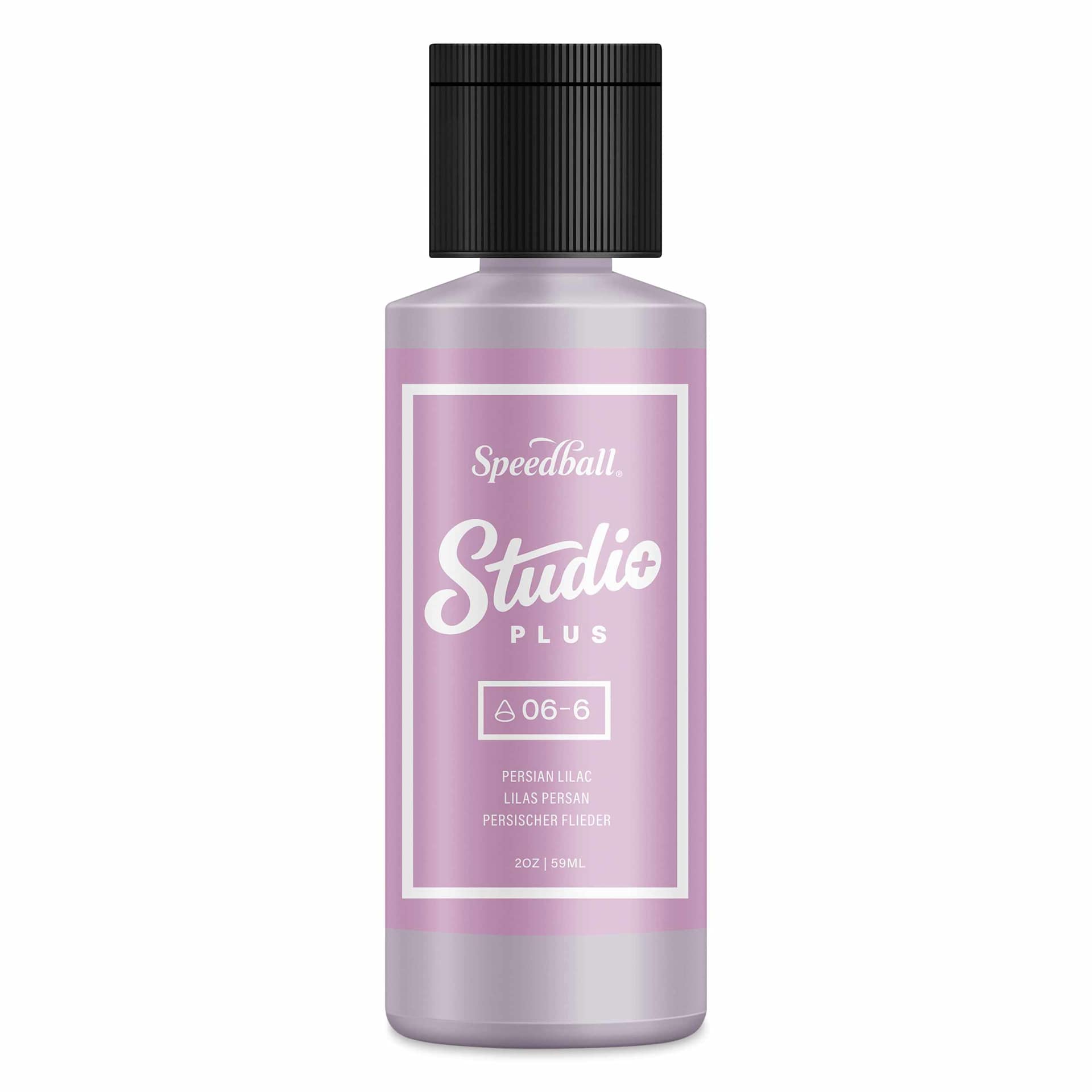 Speedball Studio Plus Glaze - Persian Lilac, 2 oz