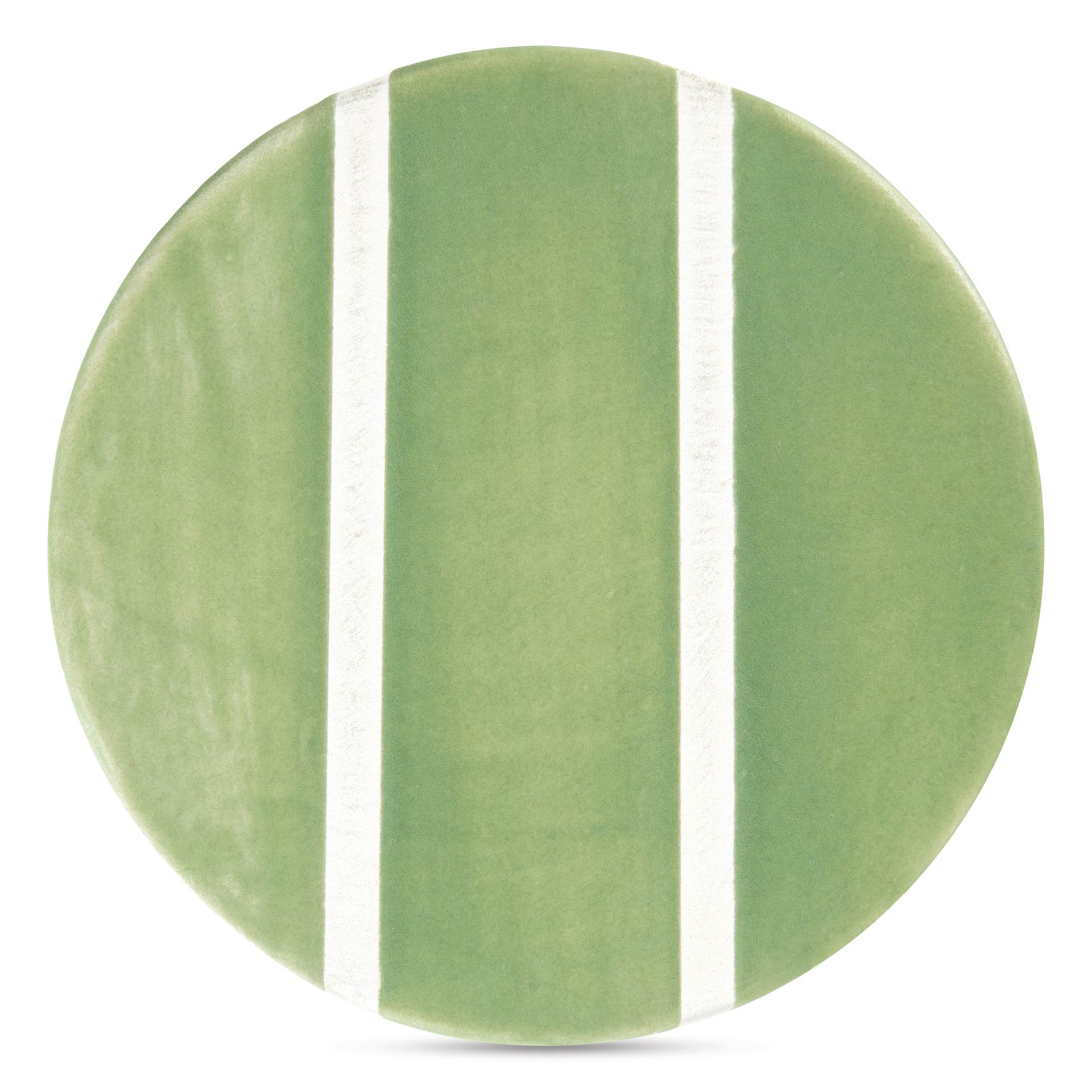 Speedball Studio Plus Glaze - Soft Jade, 2 oz one, two, and three coat comparison