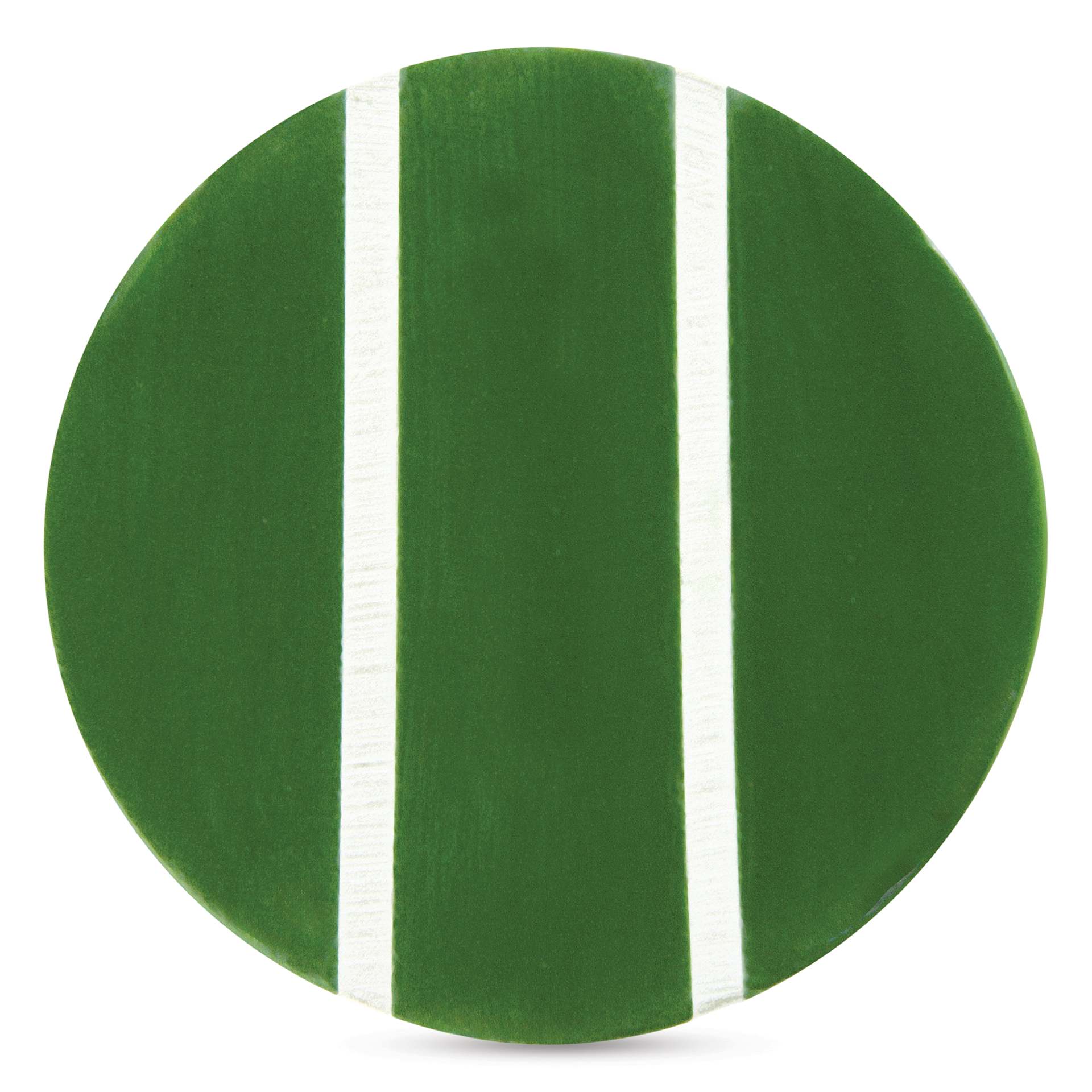 Speedball Studio Plus Glaze - Evergreen, 16 oz one, two, and three coat comparison