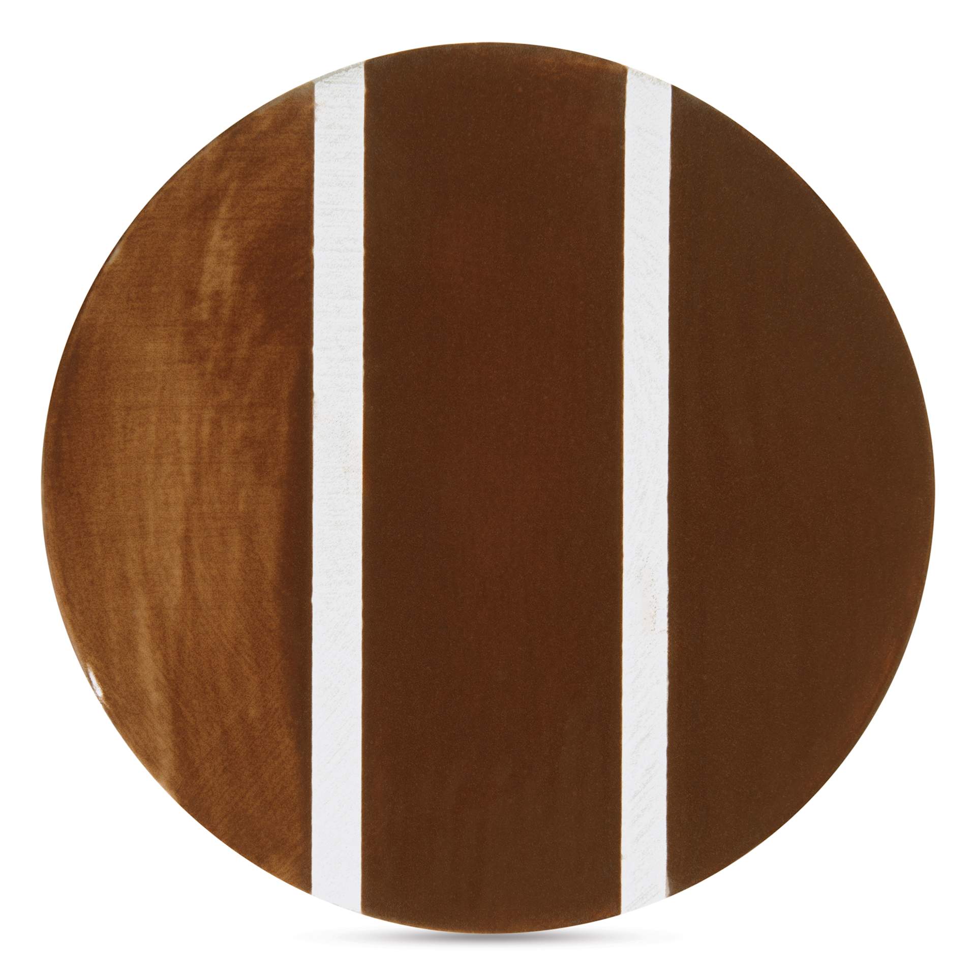 Speedball Studio Plus Glaze - Rich Brown, 2 oz one, two, and three coat comparison