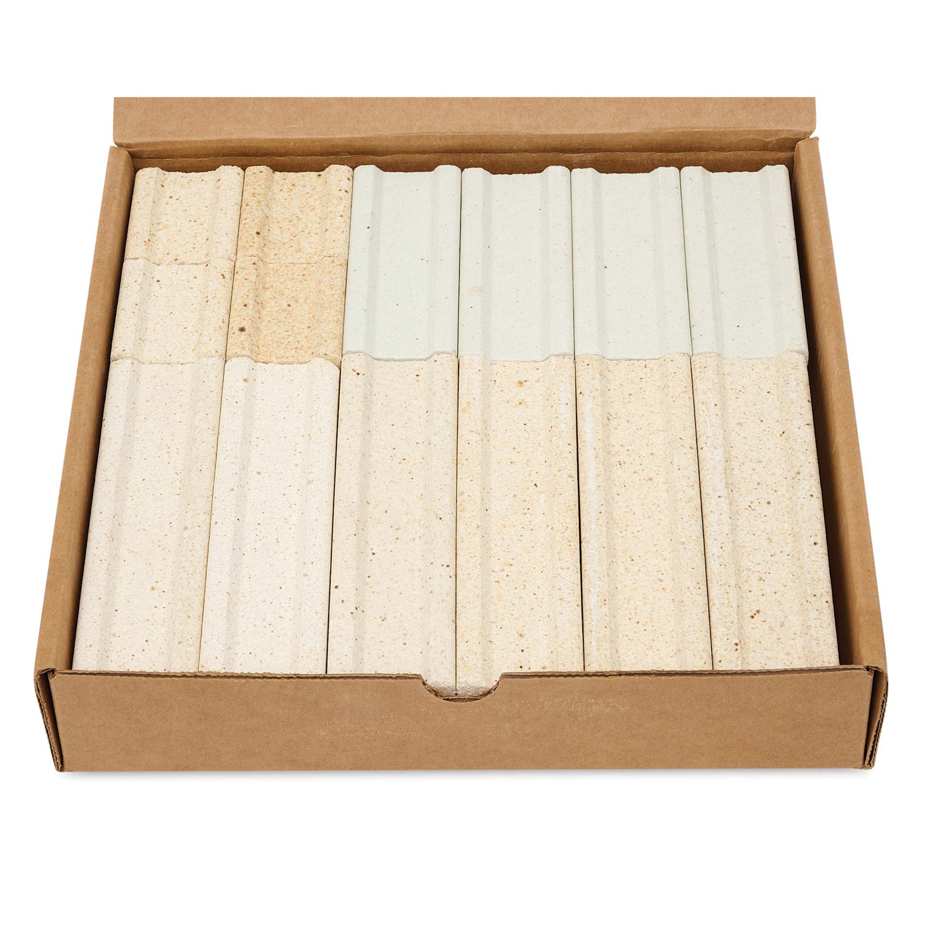The Ceramic Shop Kiln Post Kit - Set of 14, 1.5" Posts contents inside packaging