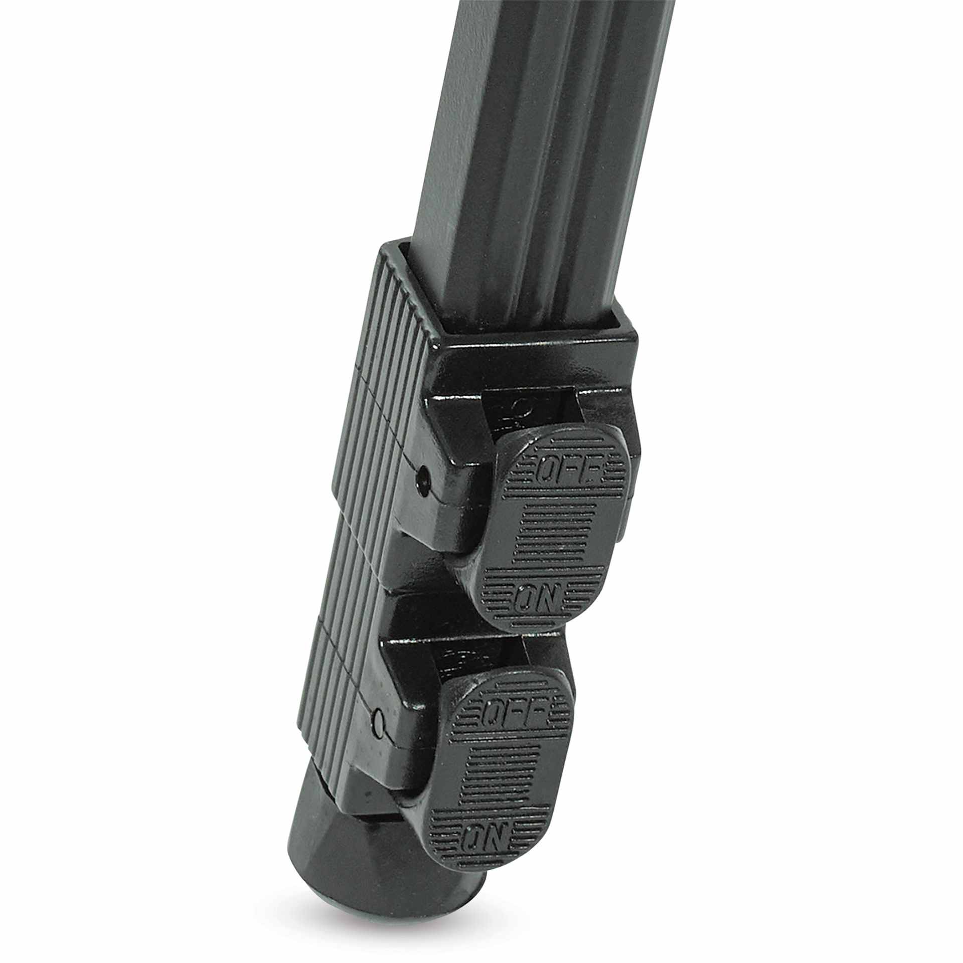 Jullian Aluminum Tripod, close up of the legs. 