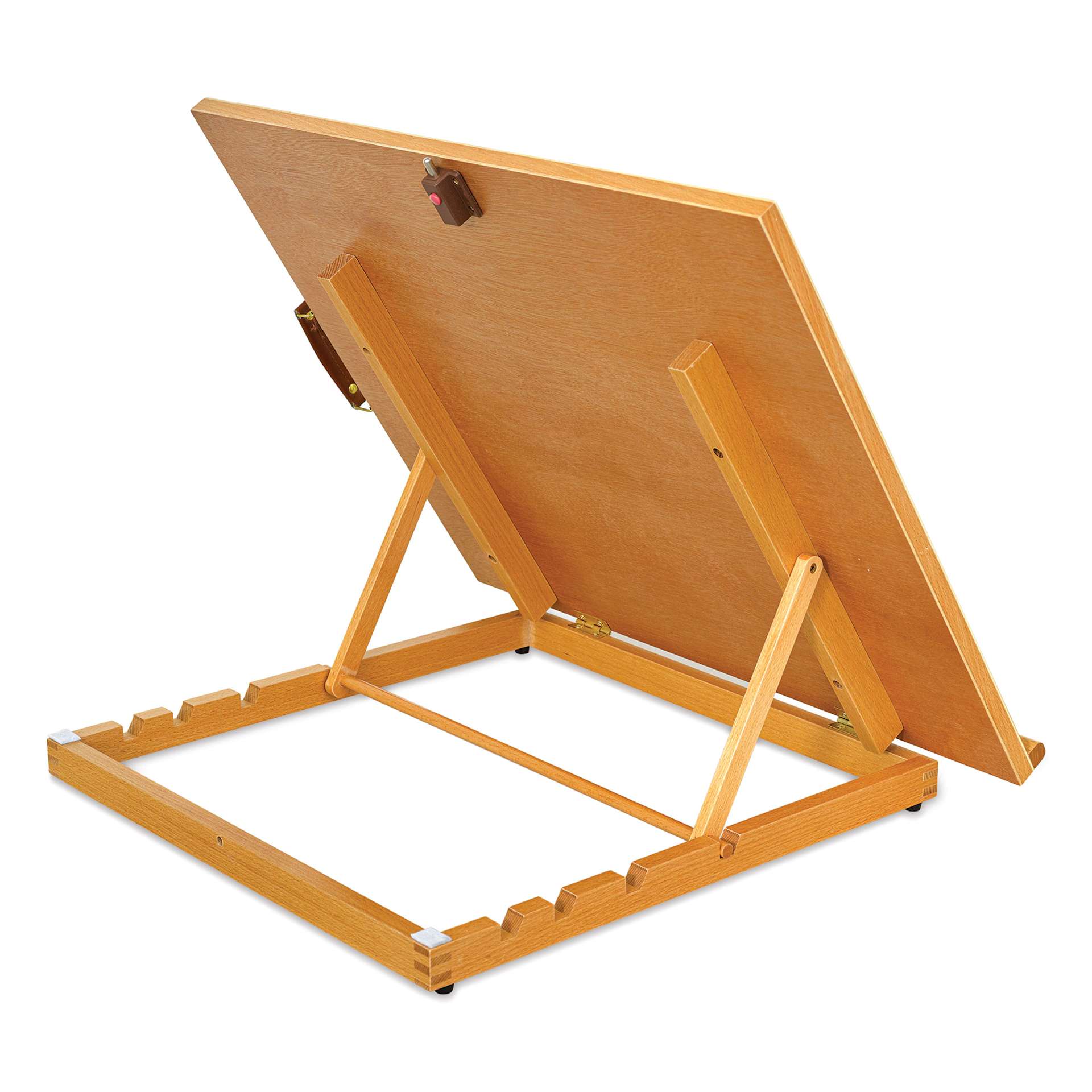 Blick Portable Drafting and Drawing Table, back of the raised table