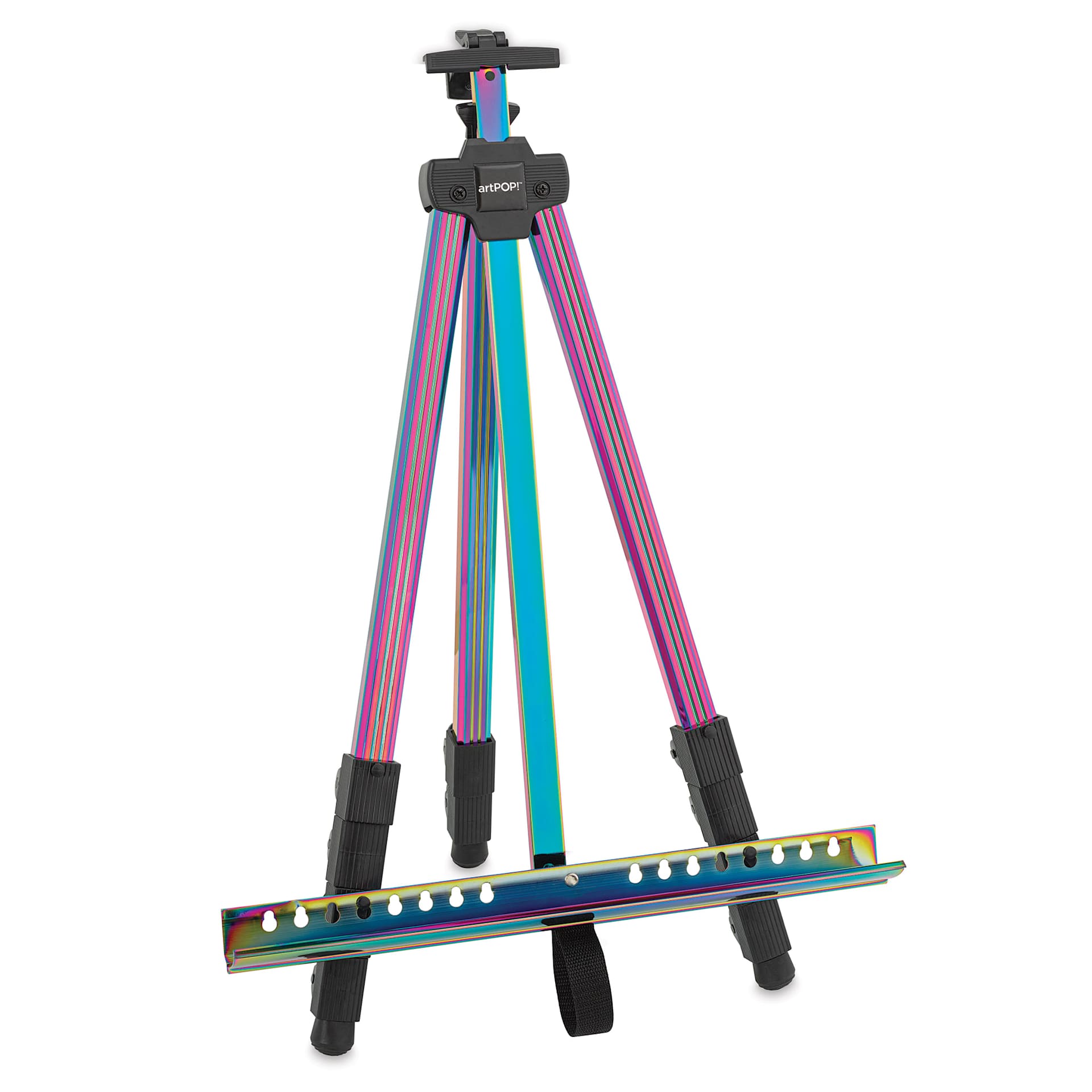 artPOP! Iridescent Tripod Easel, front of easel
