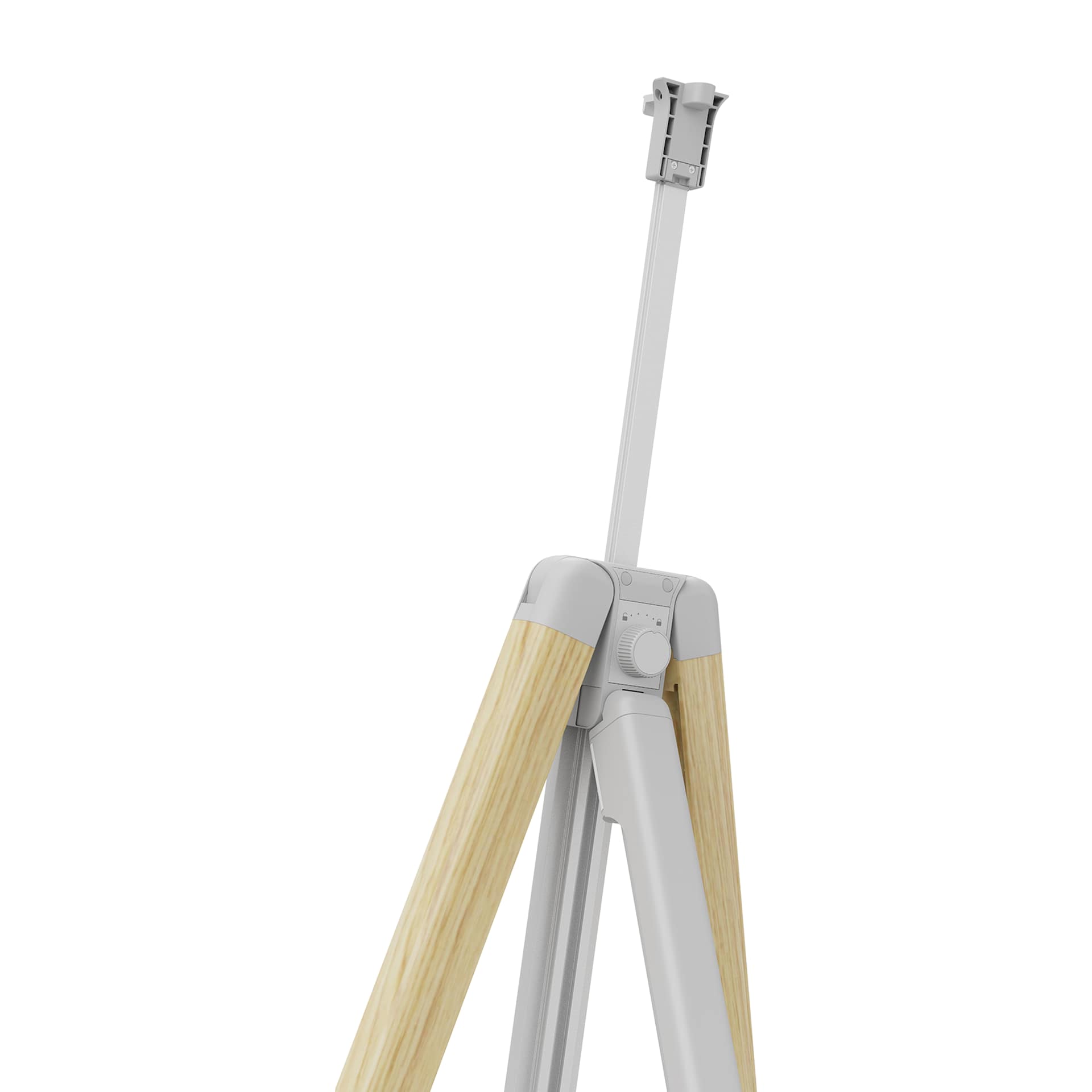 KraftGeek Easel - Oak, back of easel
