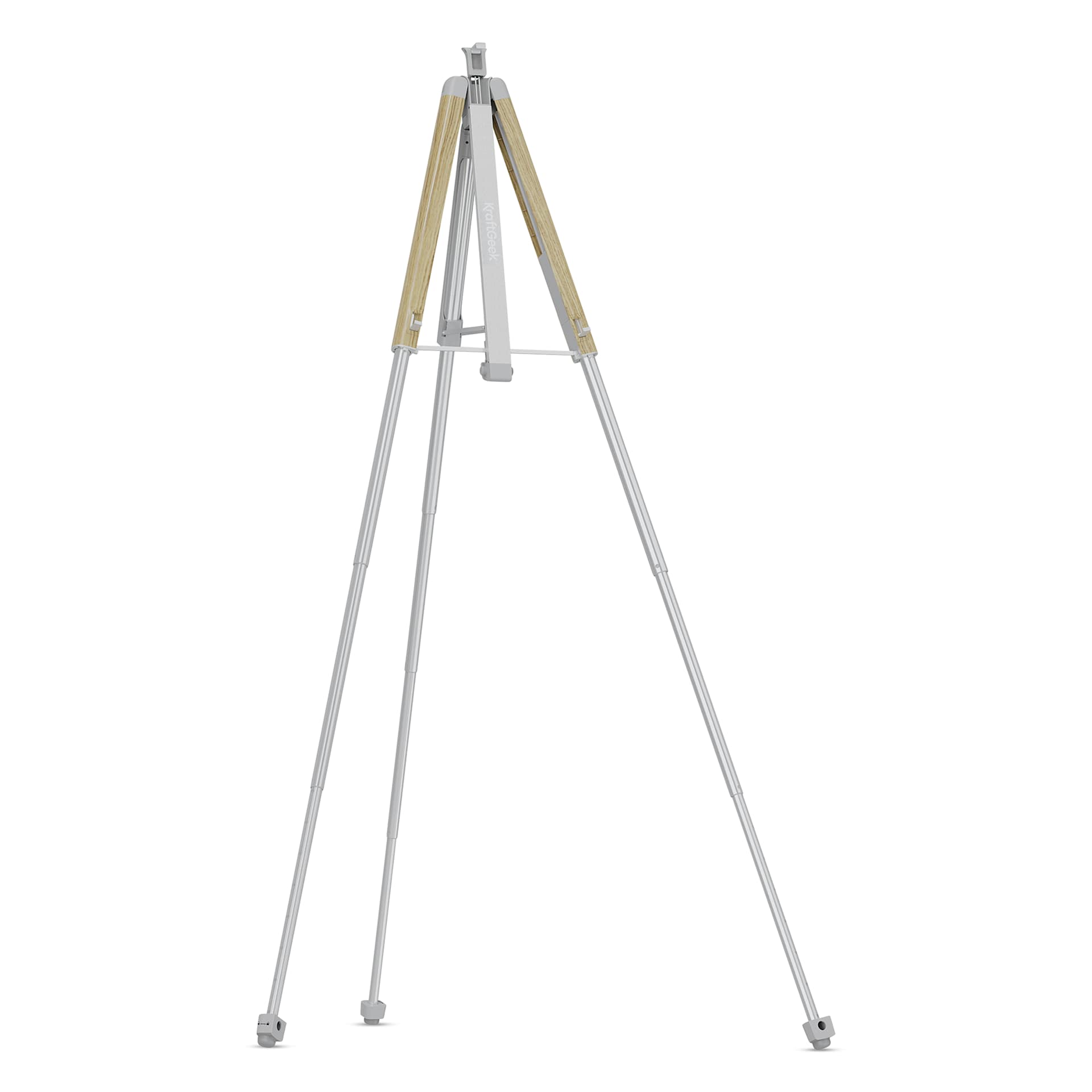 KraftGeek Easel - Oak, front of easel