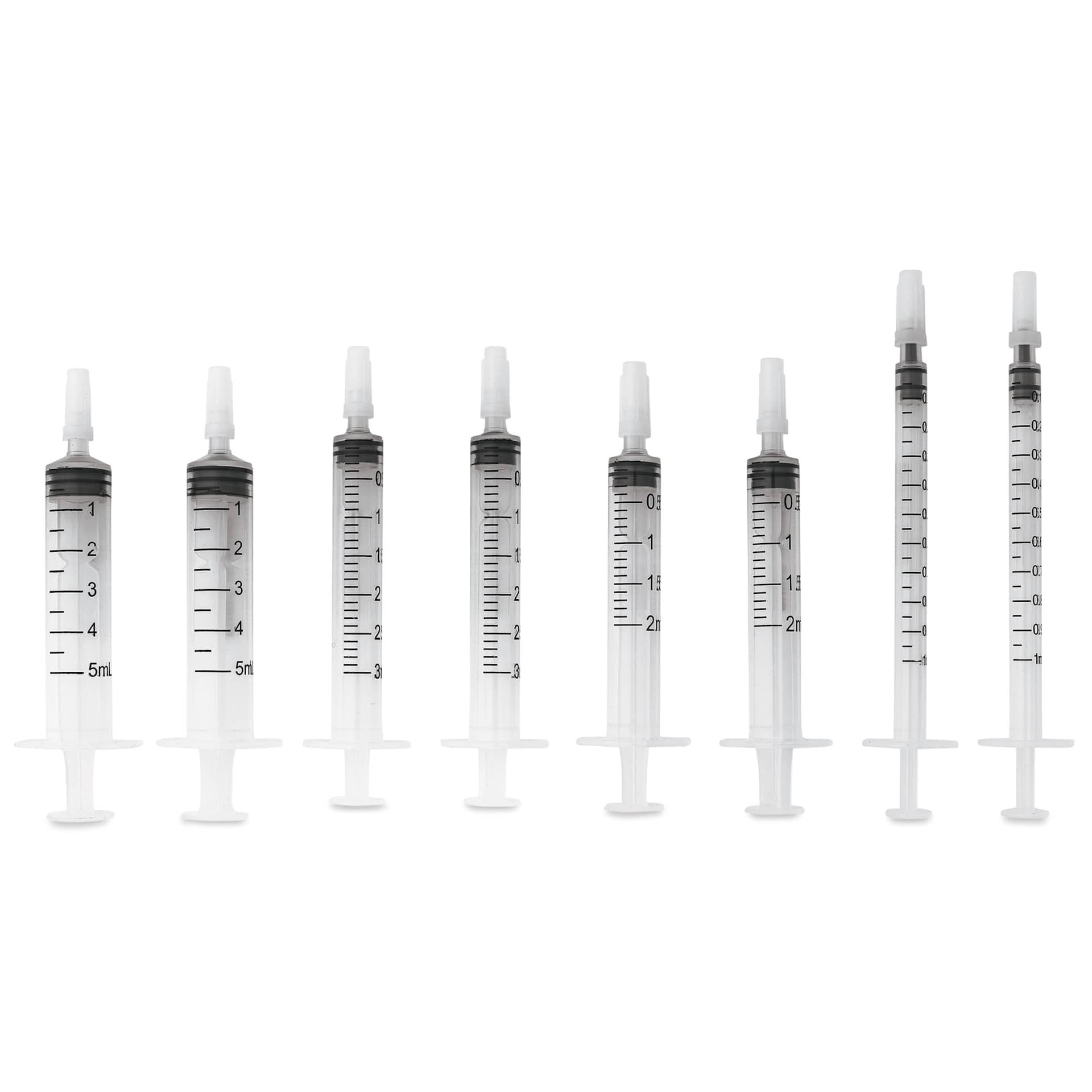 Enkay Multi-Purpose Syringes - Small, Set of 8, Assorted Sizes