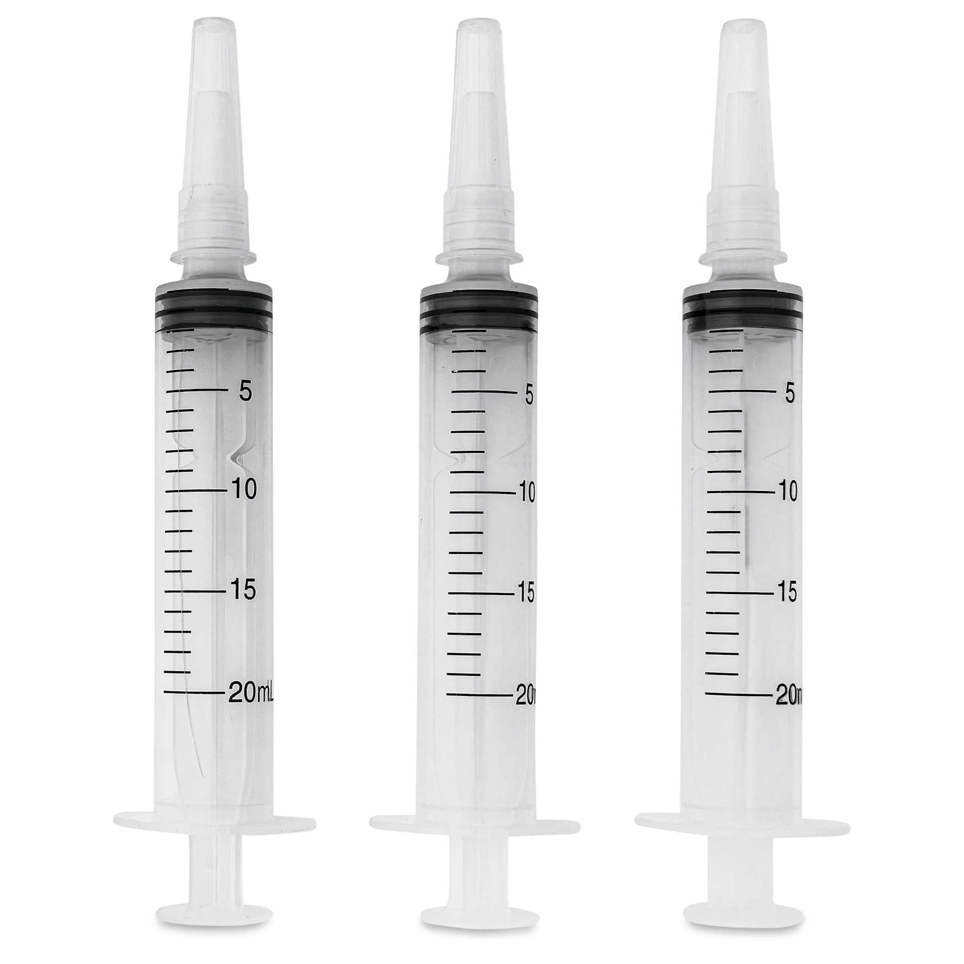 Enkay Multi-Purpose Syringes - Medium, Pkg of 3, 20 ml