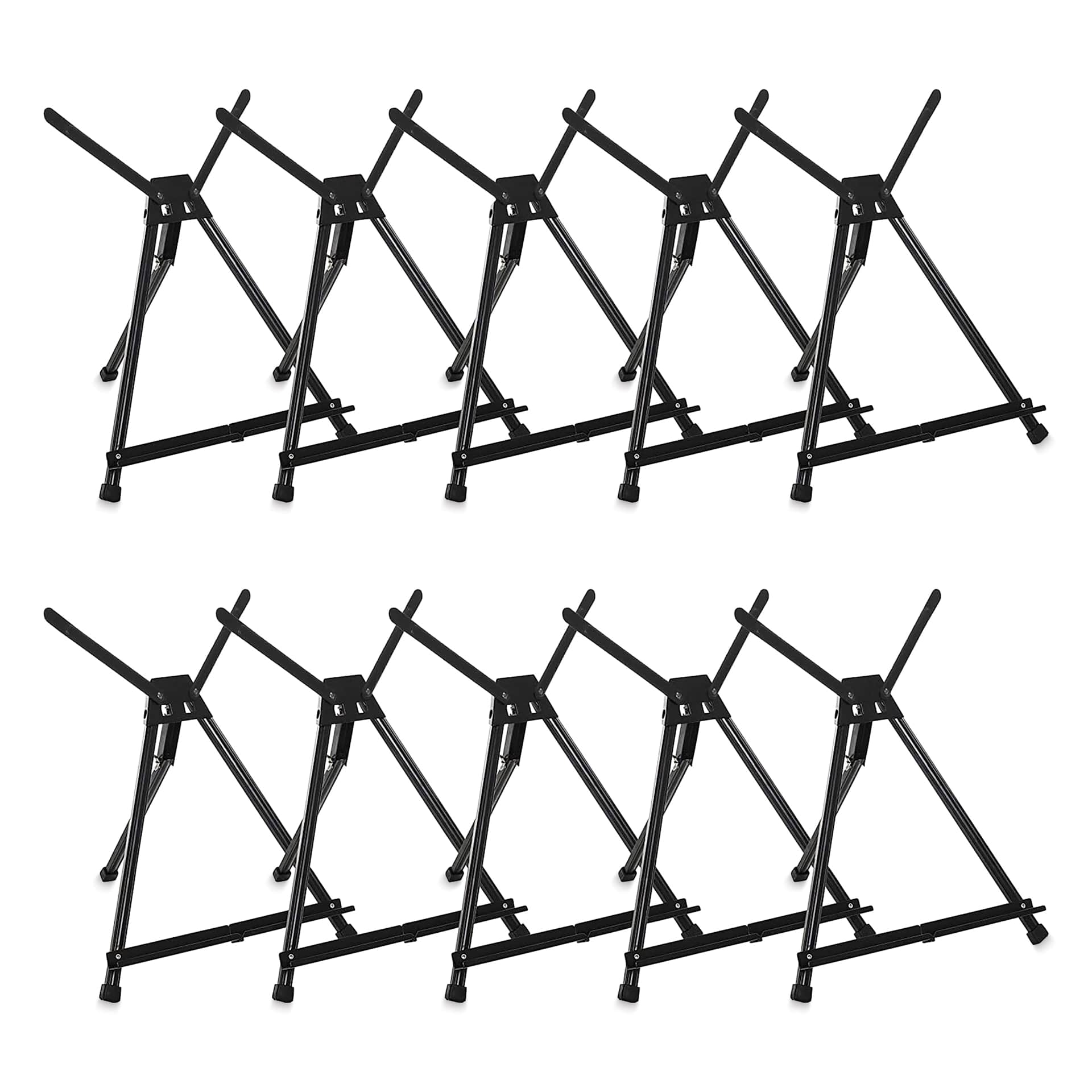 Meeden Aluminum Tripod Tabletop Easels laid out