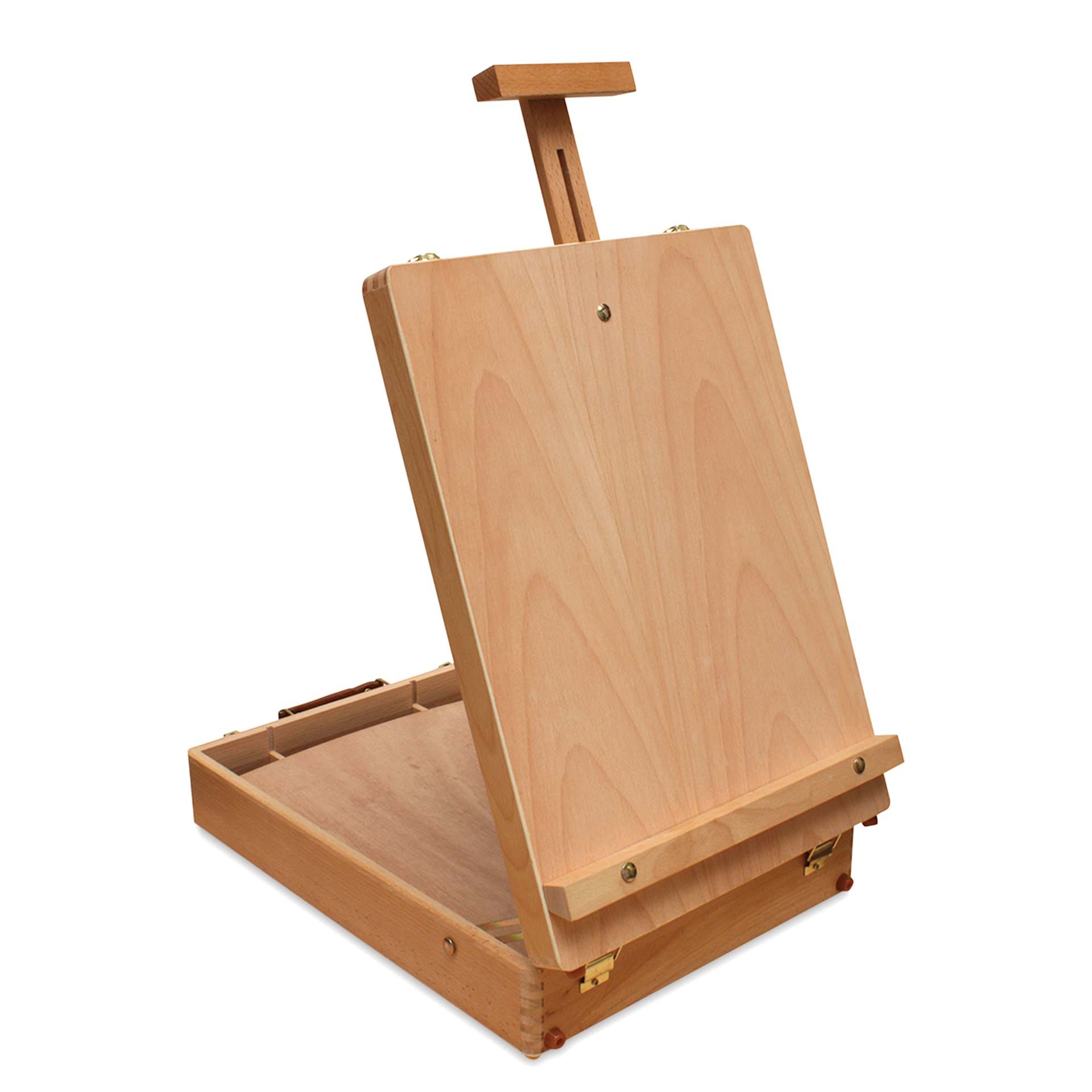 Art Alternatives Merced Table Sketch Box Wood Easel