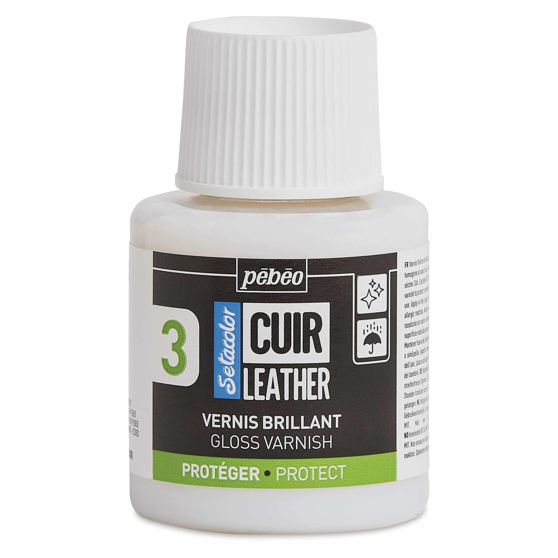 Pebeo Setacolor Leather Varnish - Gloss, 110 ml Bottle