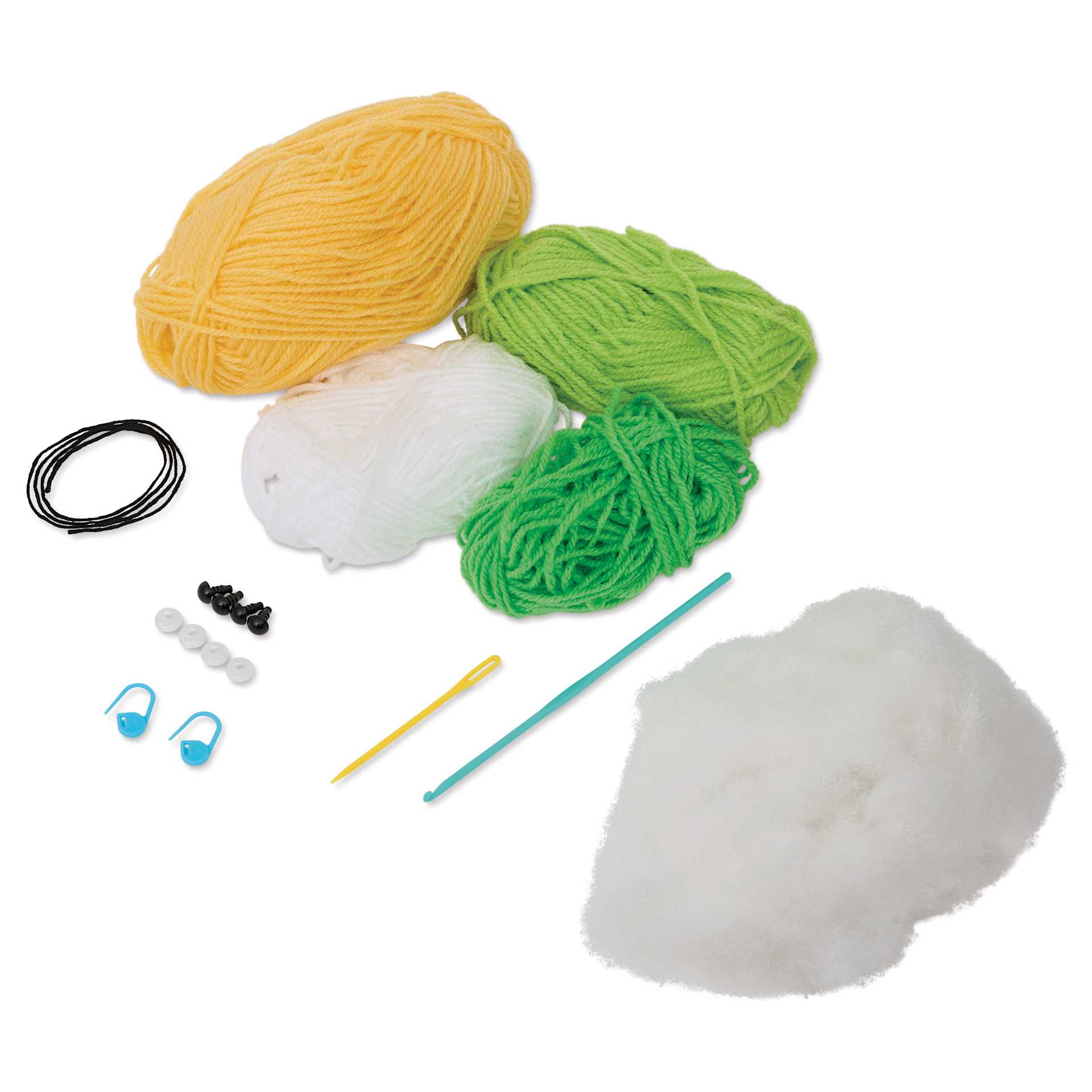 Bucilla Amigurumi Besties Kit - Zesty Besties contents